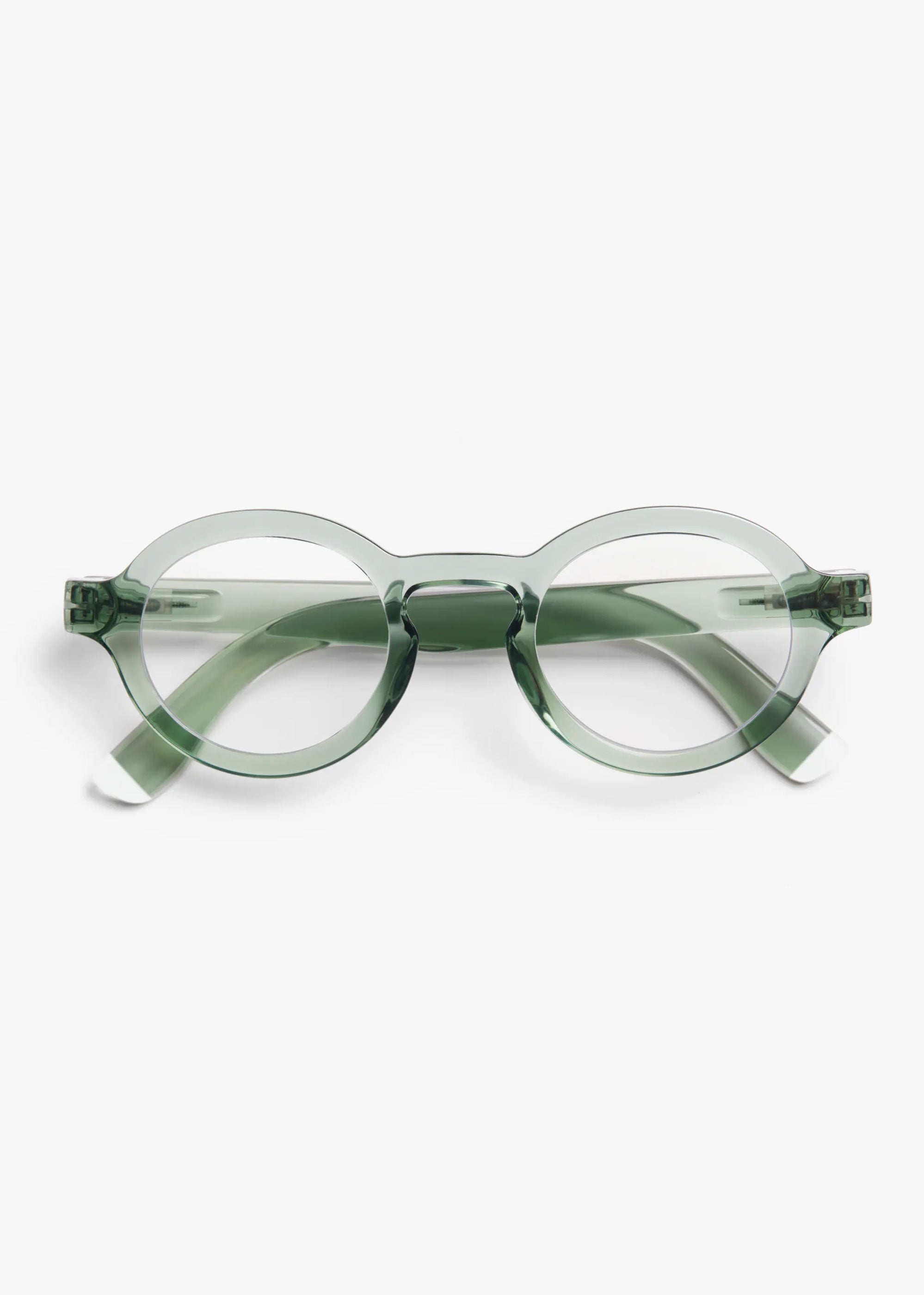 Barner Charles Glossy Blue Light Glasses - Jade