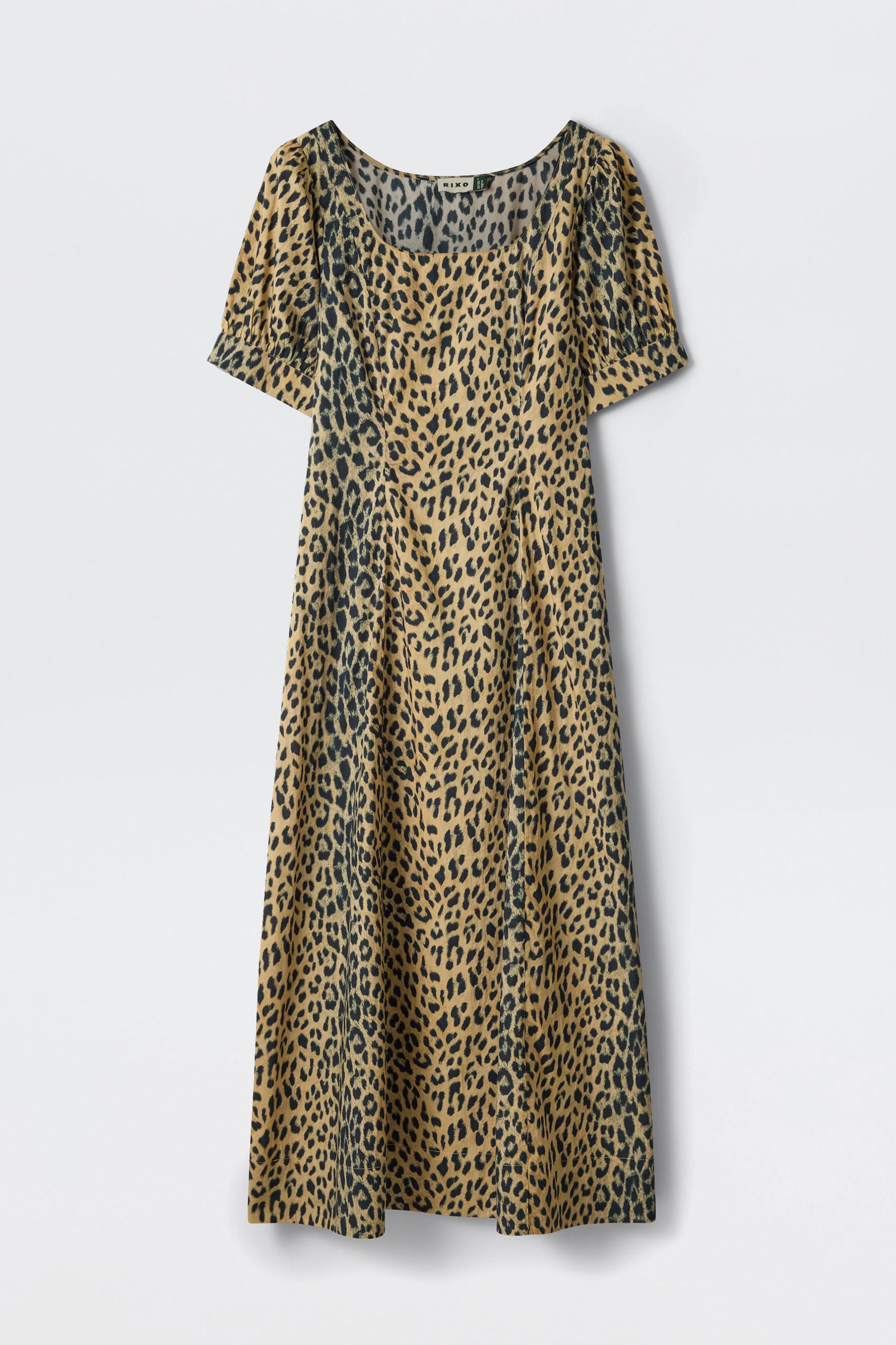 Rixo Kathleen Dress - Nina Leopard Brown