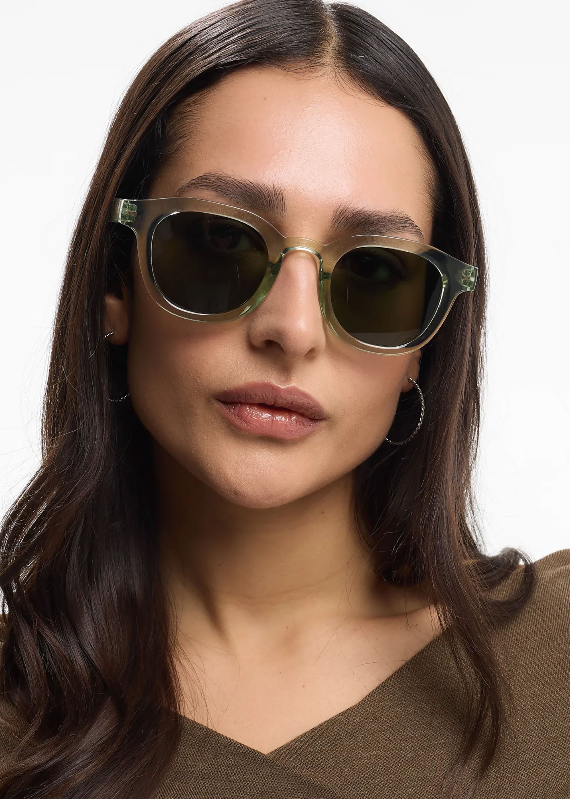 Barner Andy Glossy Sunglasses - Pistachio
