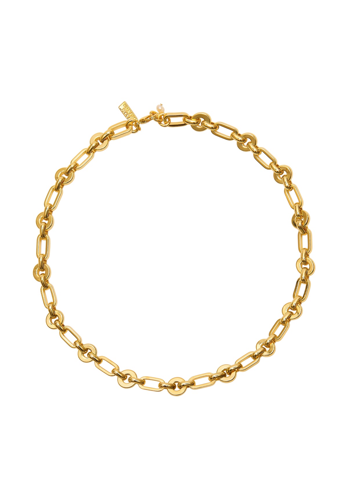 Talis Chains Chunky Link Necklace - Gold