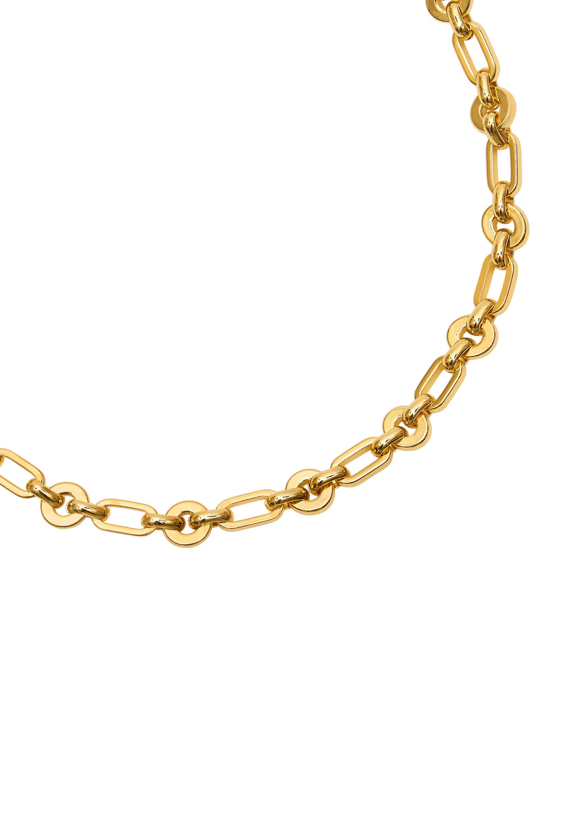 Talis Chains Chunky Link Necklace - Gold