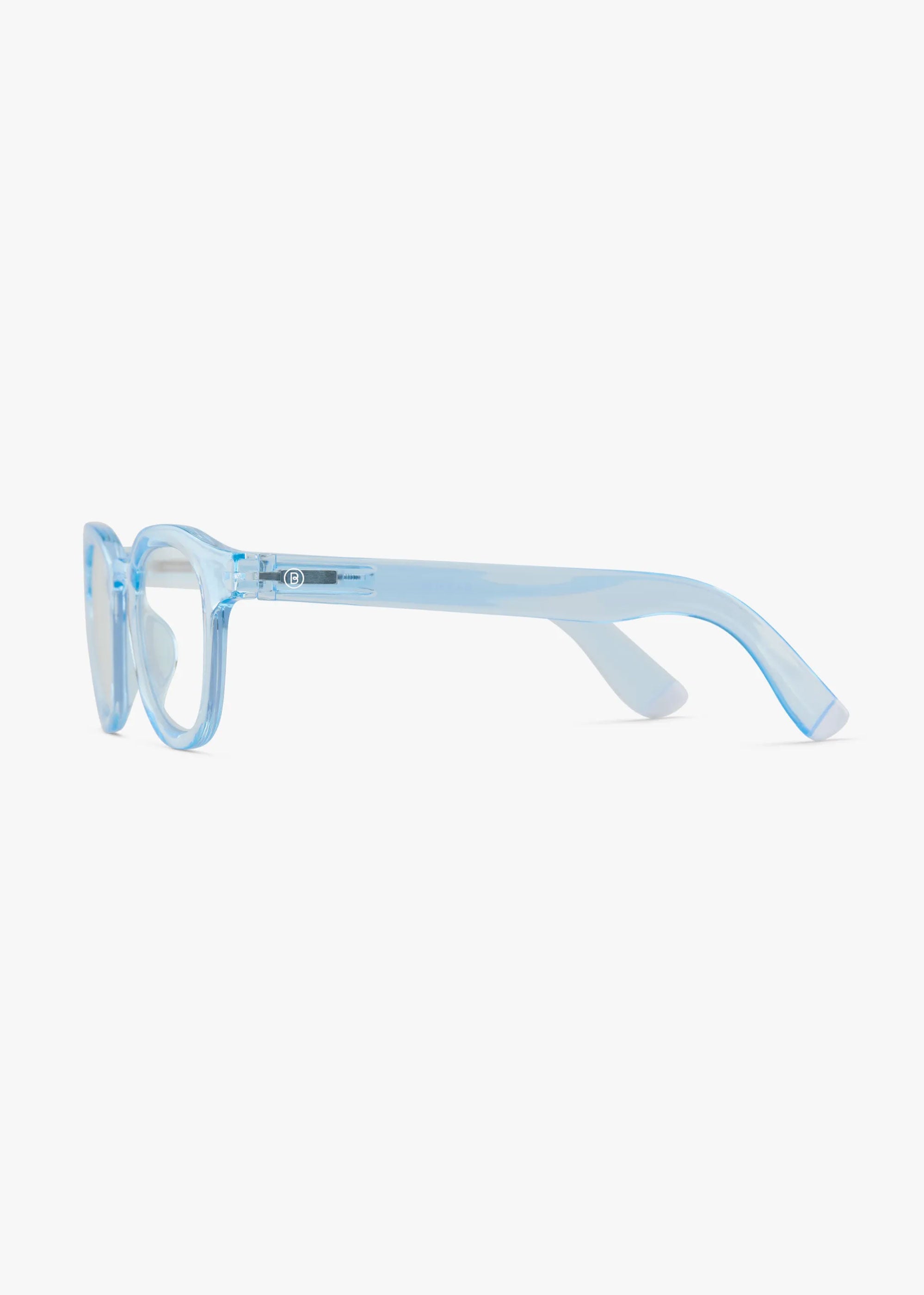 Barner Andy Glossy Blue Light Glasses - Baby Blue