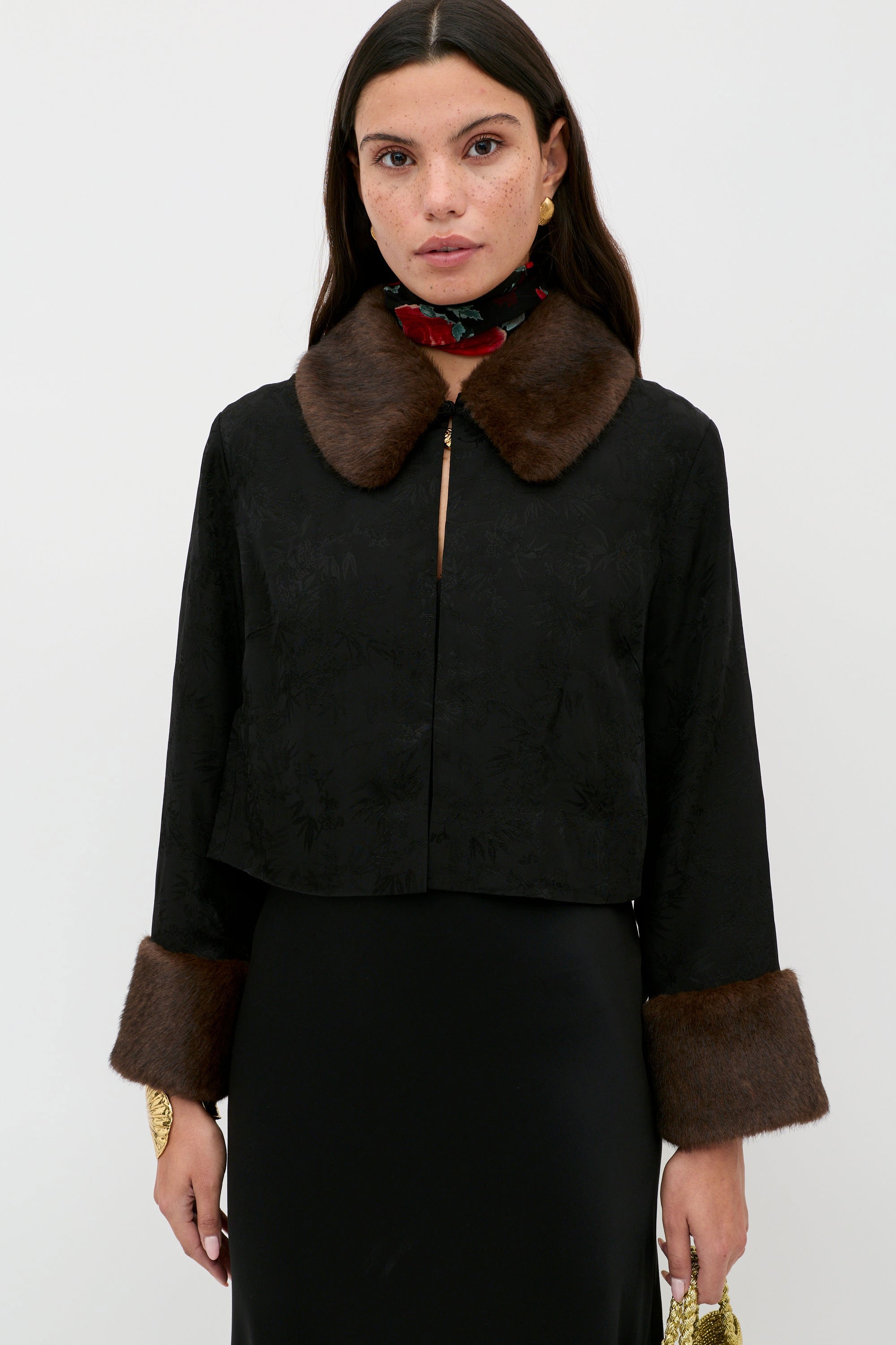 Rixo Luanne Jacquard Jacket