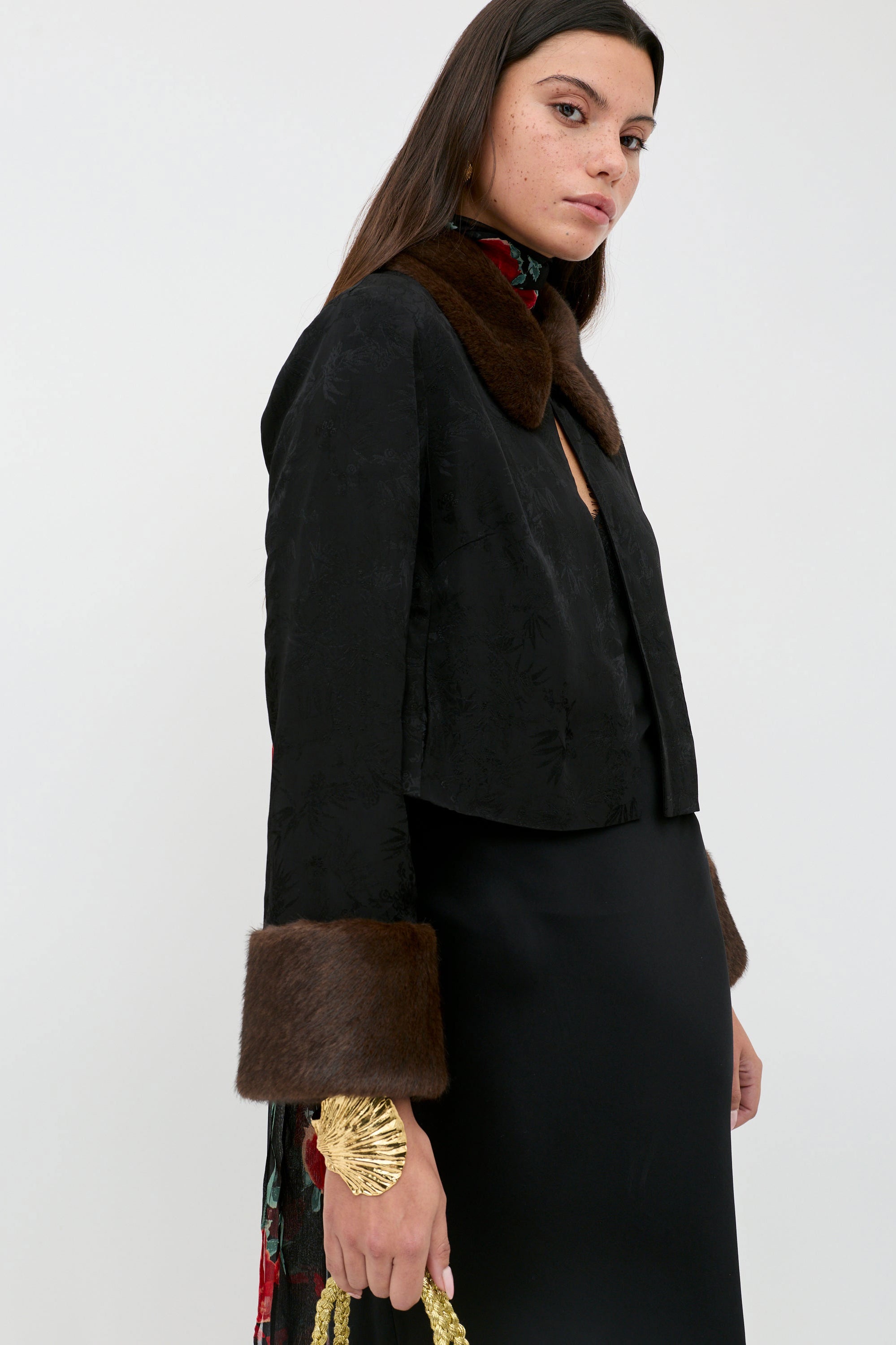Rixo Luanne Jacquard Jacket