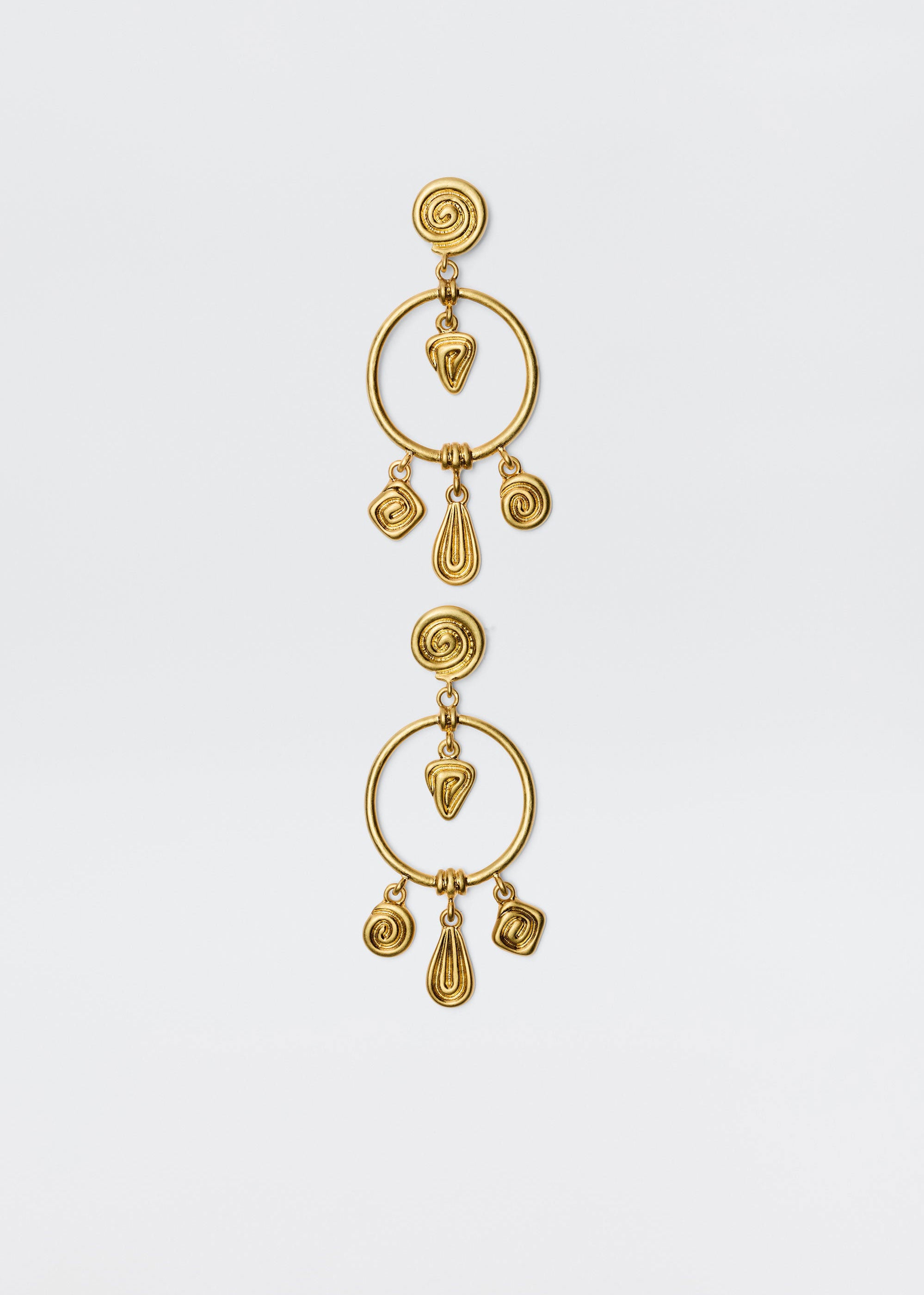 Rixo Thome 18-Karat Gold-Plated Earrings
