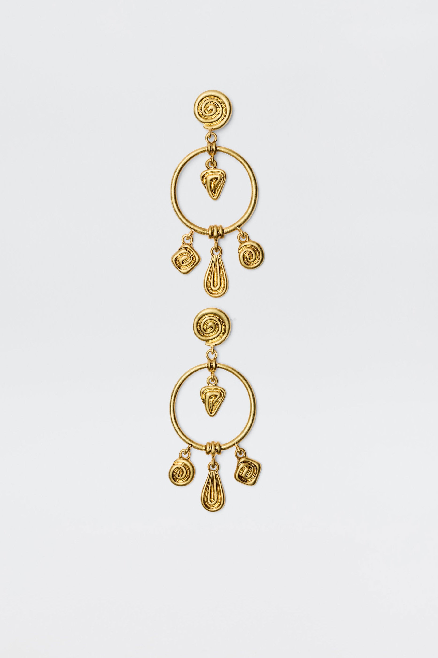 Rixo Thome 18-Karat Gold-Plated Earrings