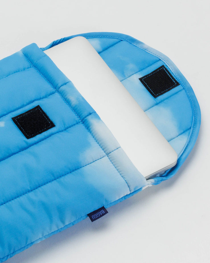 BAGGU - Puffy Laptop Sleeve 13" - Clouds