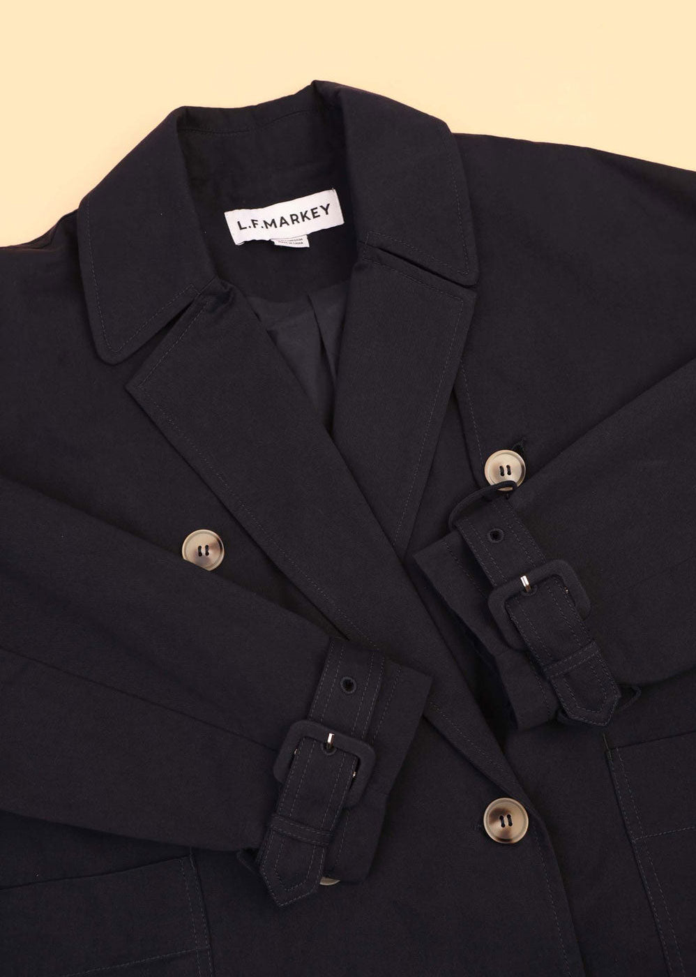 L.F.Markey Joffe Trench - Navy