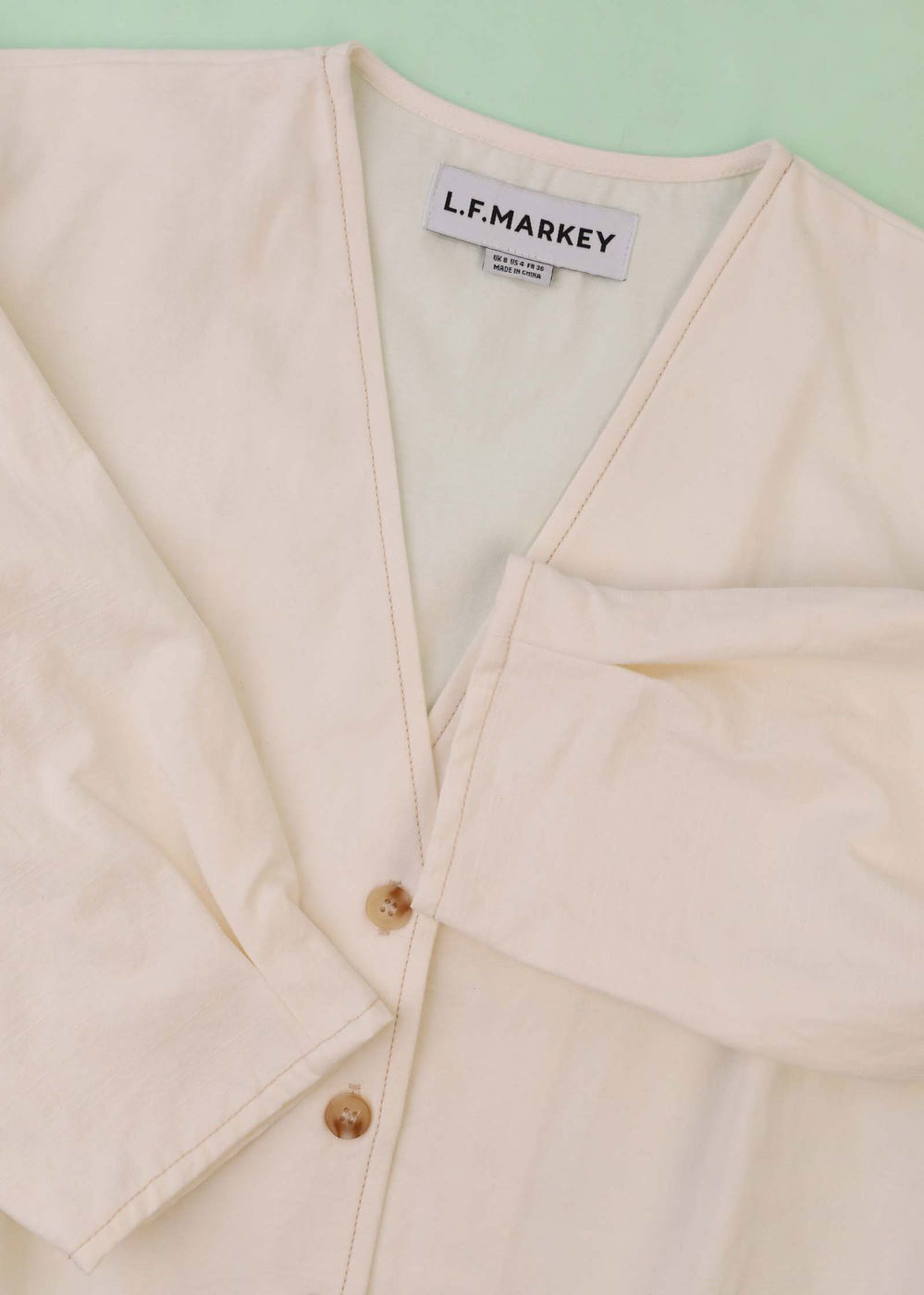 L.F.Markey Lowry Top - Ecru