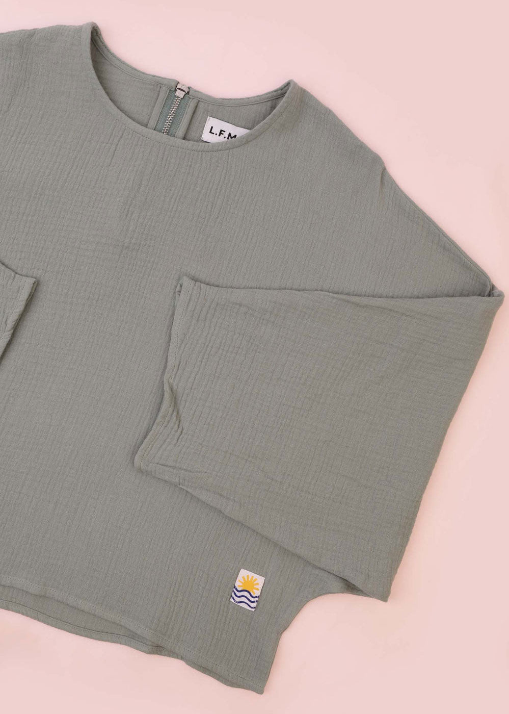 L.F.Markey Casper Top - Duck Egg