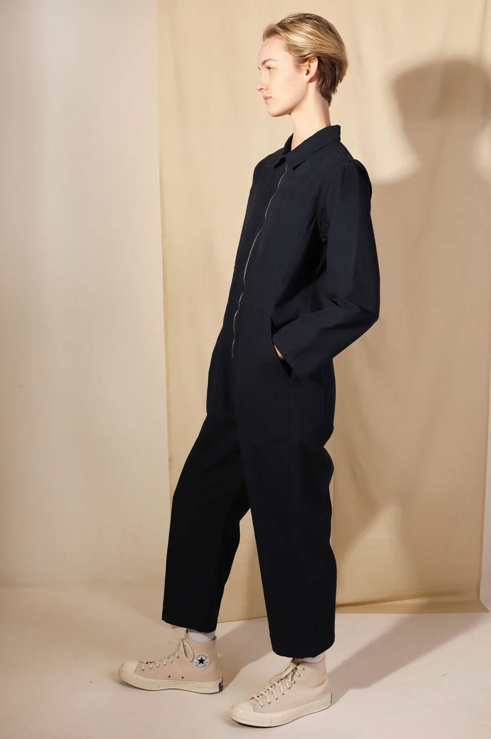 L.F.Markey Dominic Boilersuit - Navy