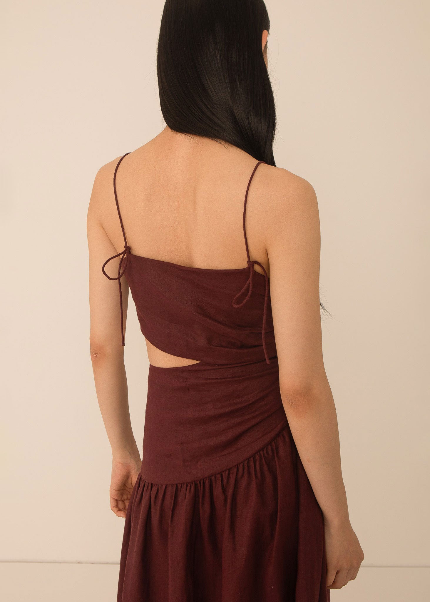 VI.VE.RE Lore Linen Dress