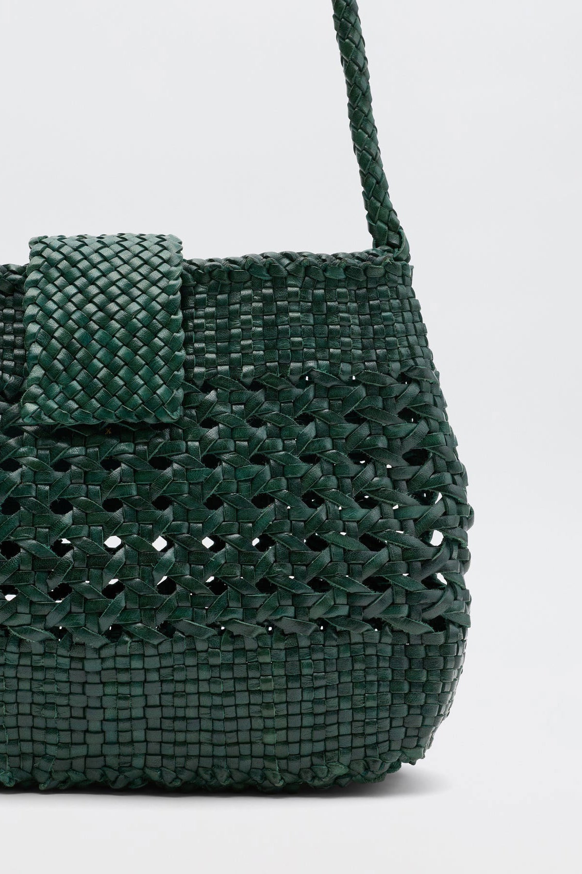 Rixo Amoria Leather Bag - Green