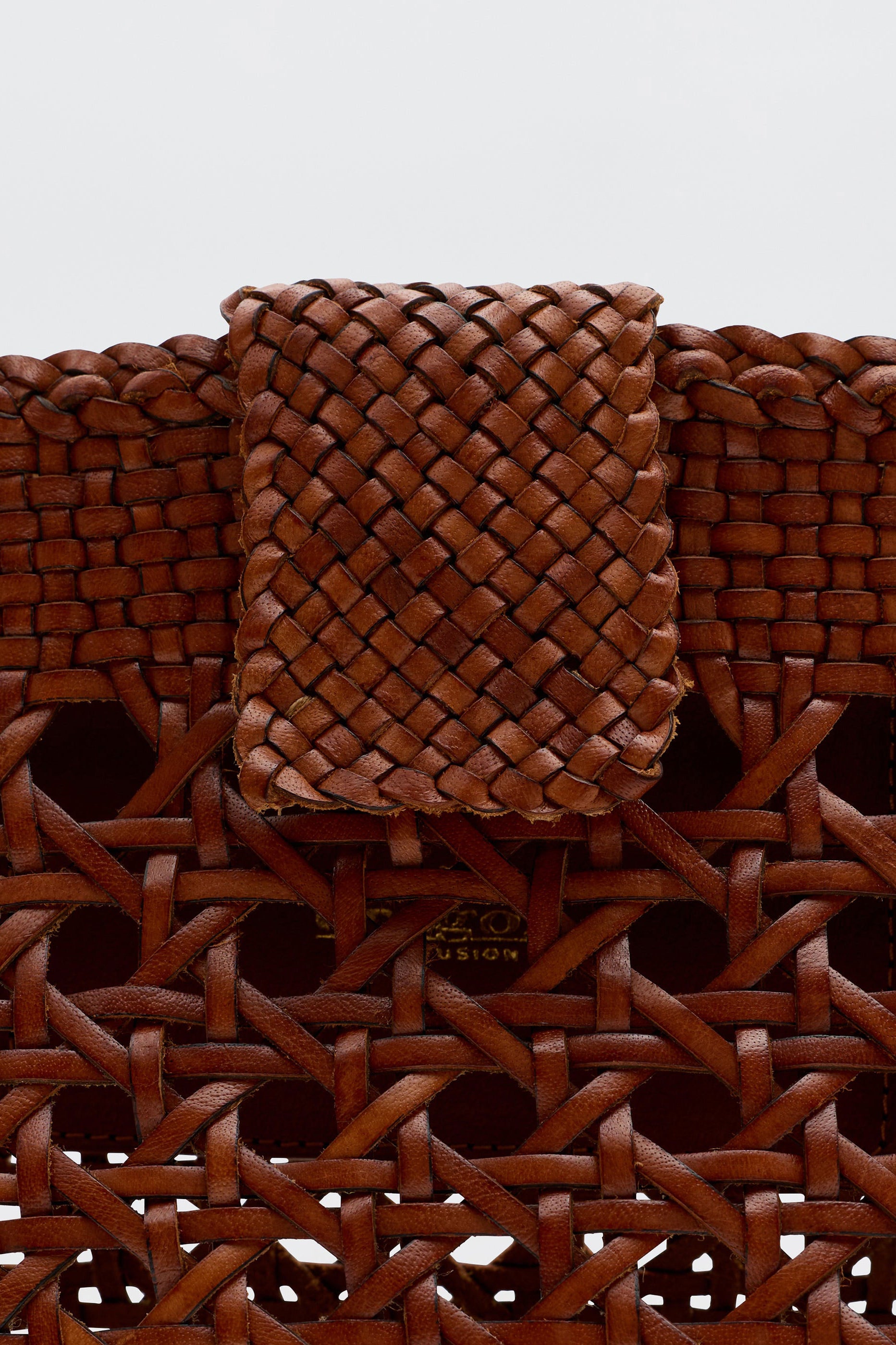 Rixo Lucine Leather Bag - Tan