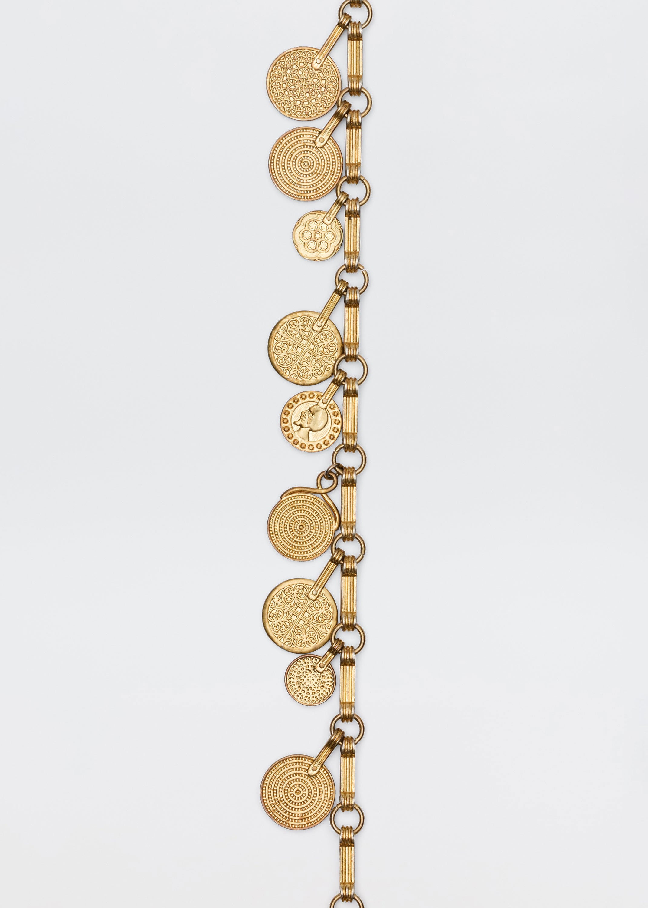 Rixo Isolde 18ct Gold Plated Belt
