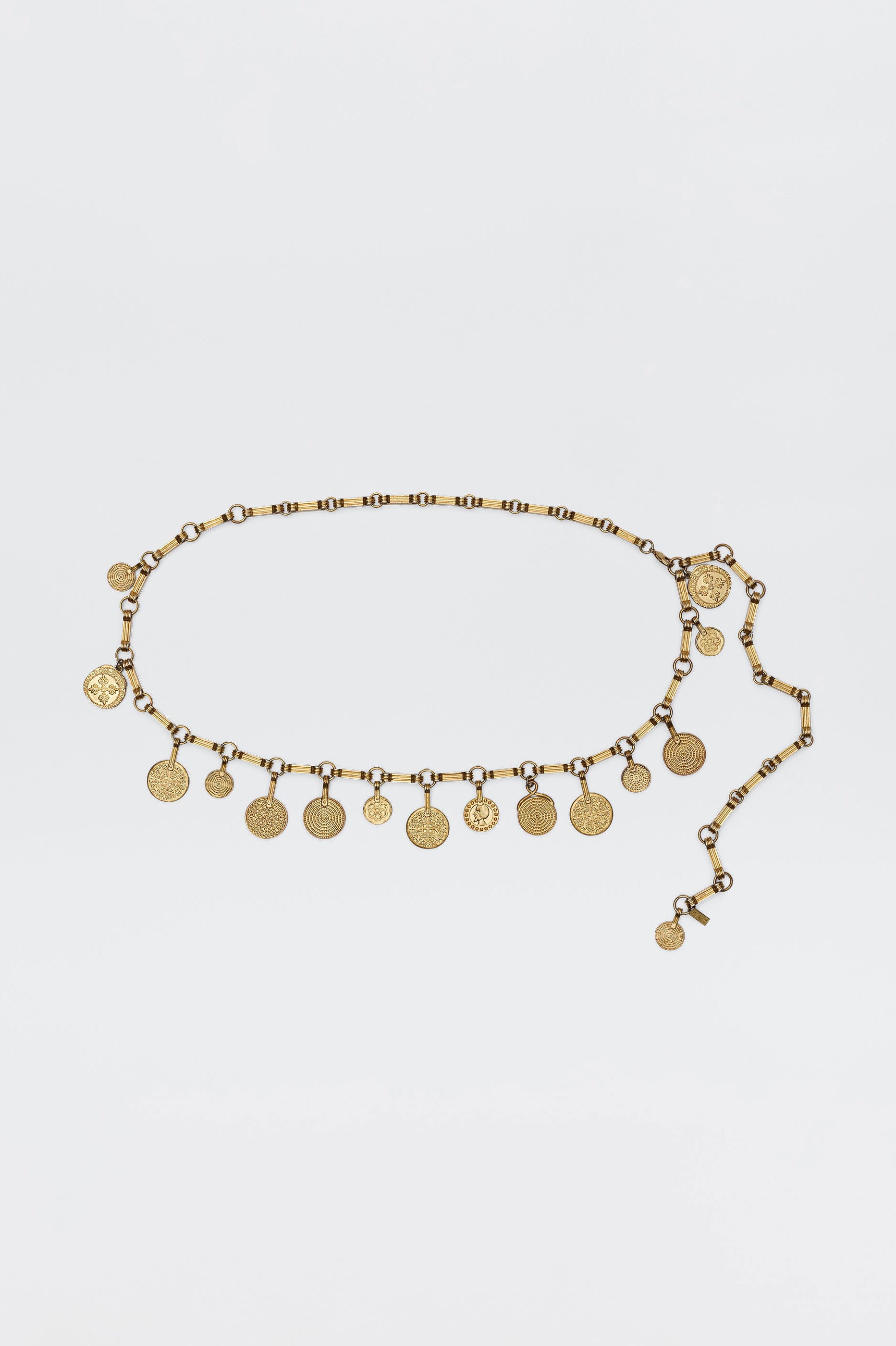 Rixo Isolde 18ct Gold Plated Belt