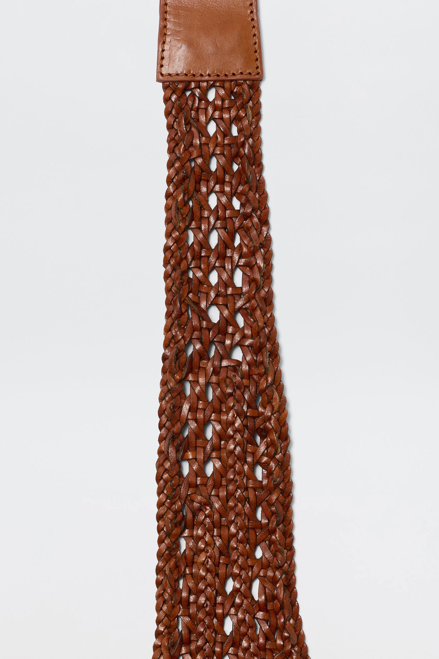 Rixo Roxella Leather Belt - Tan