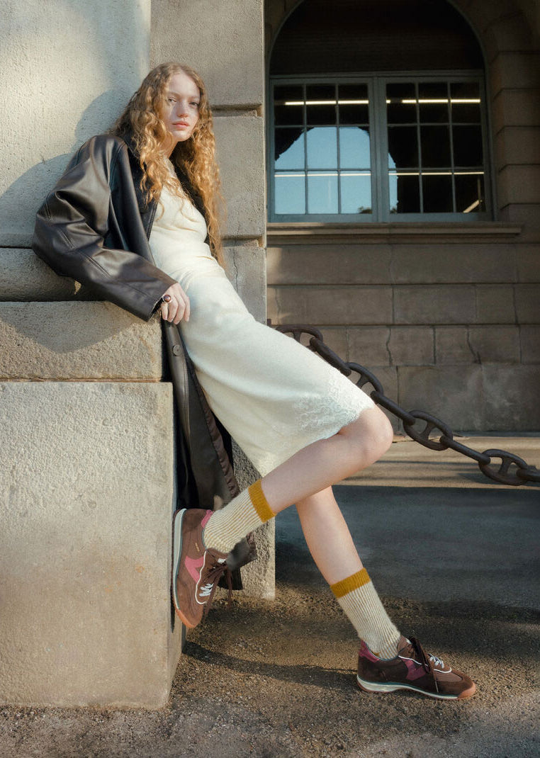 Victoria Saturno Sneakers - Marron
