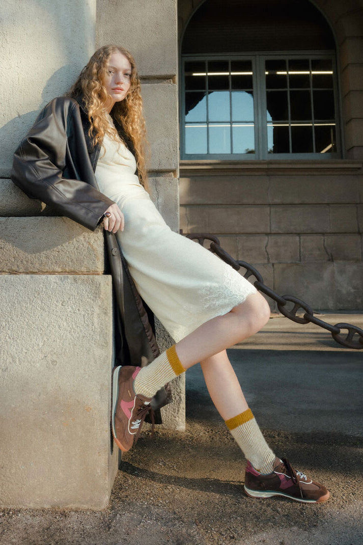 Victoria Saturno Sneakers - Marron