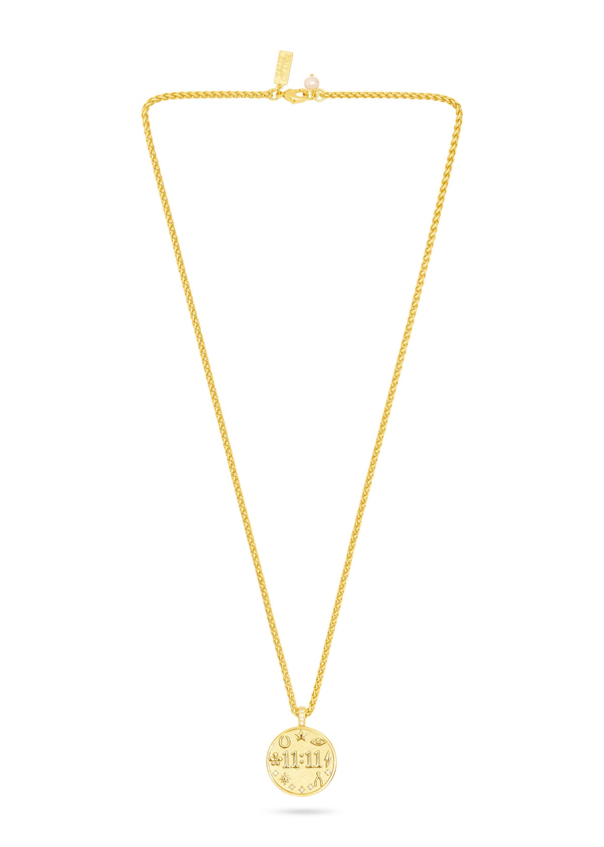 Talis Chains Lucky Amulet Pendant Necklace - 11:11