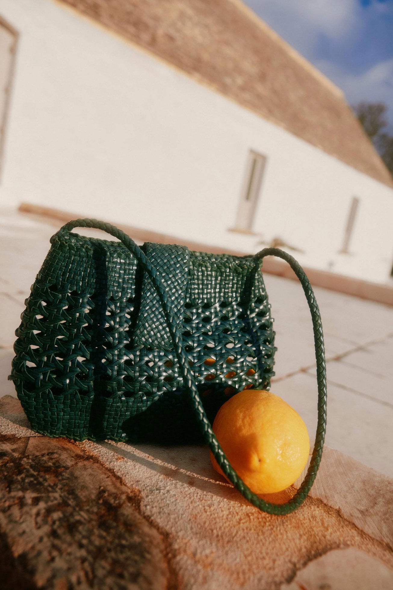 Rixo Amoria Leather Bag - Green