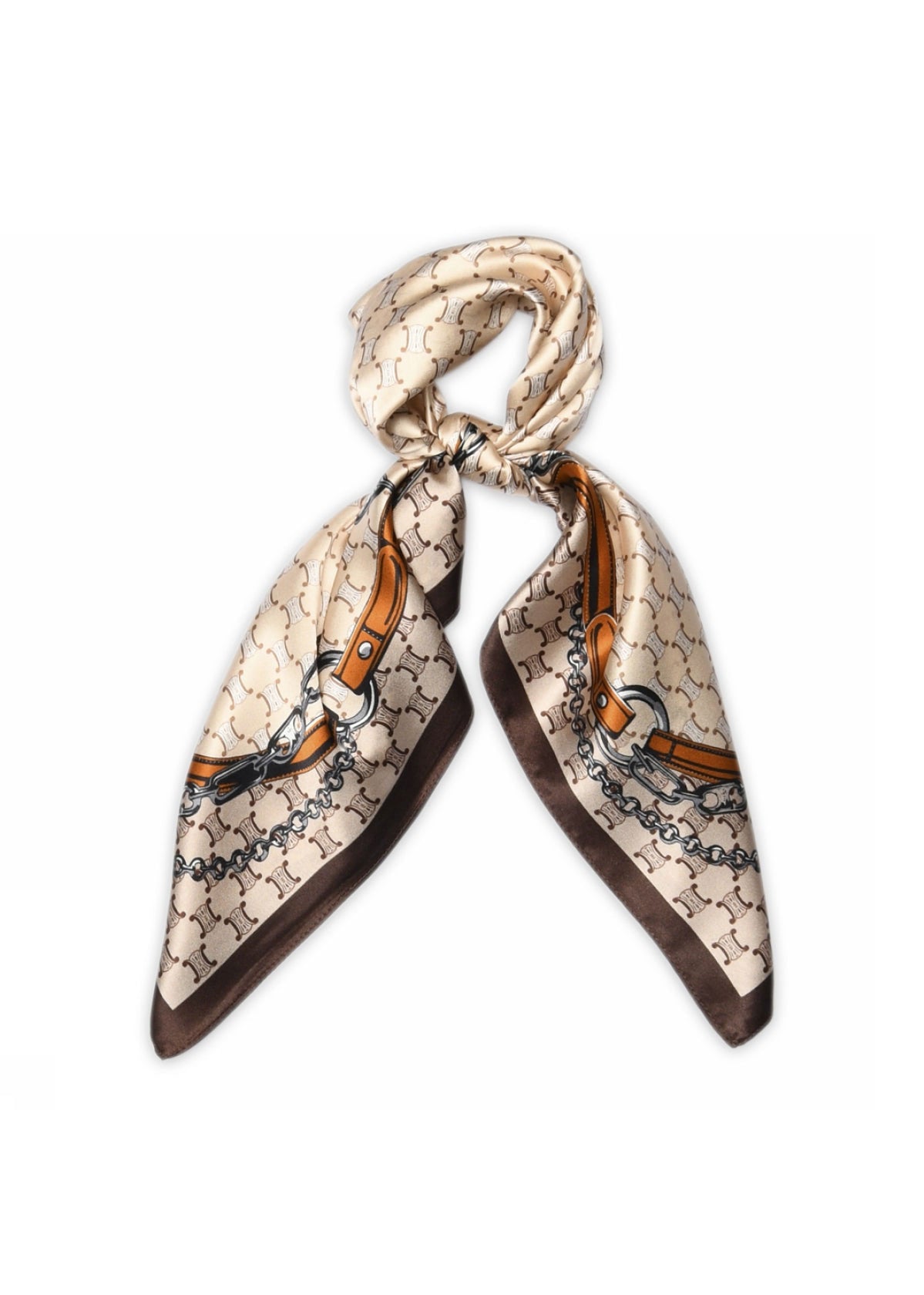 MP Denmark Bonnie Silk Scarf - Ecru