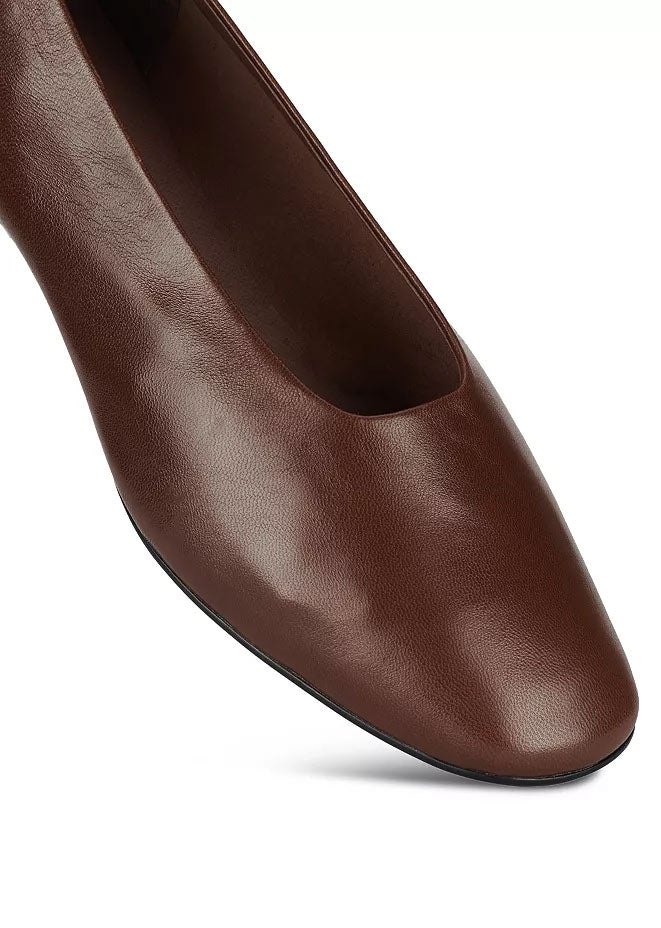 Jeffrey Campbell Trustee Pumps - Espresso