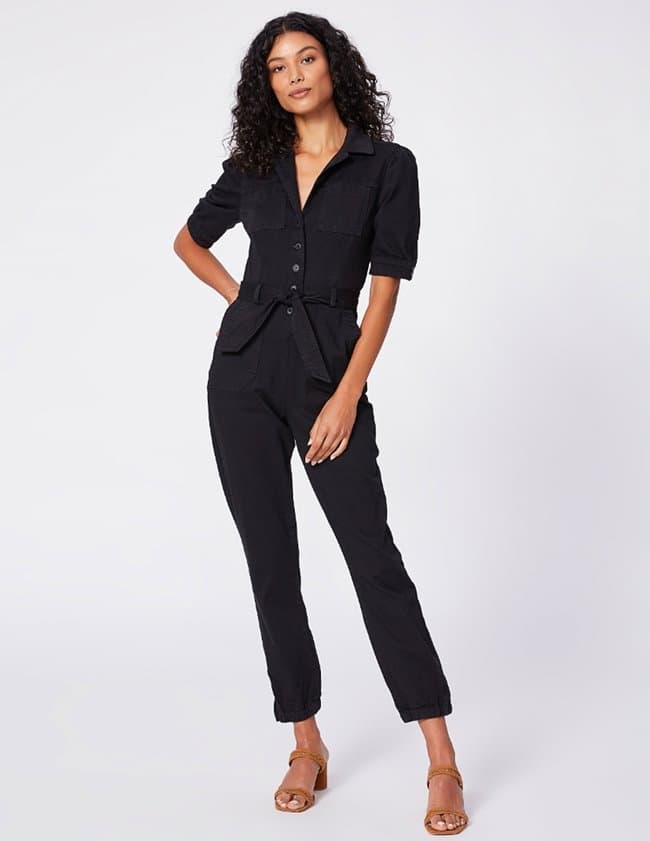 Paige - Mayslie Jumpsuit - Black