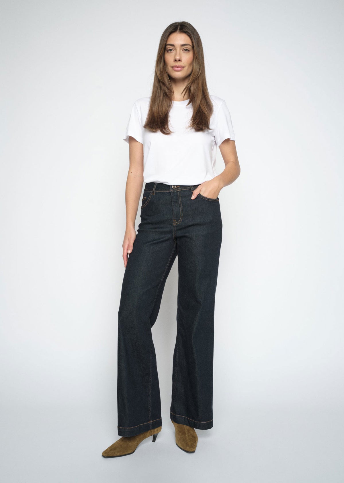 MOS MOSH MMDara Deluxe Jeans - Dark Blue