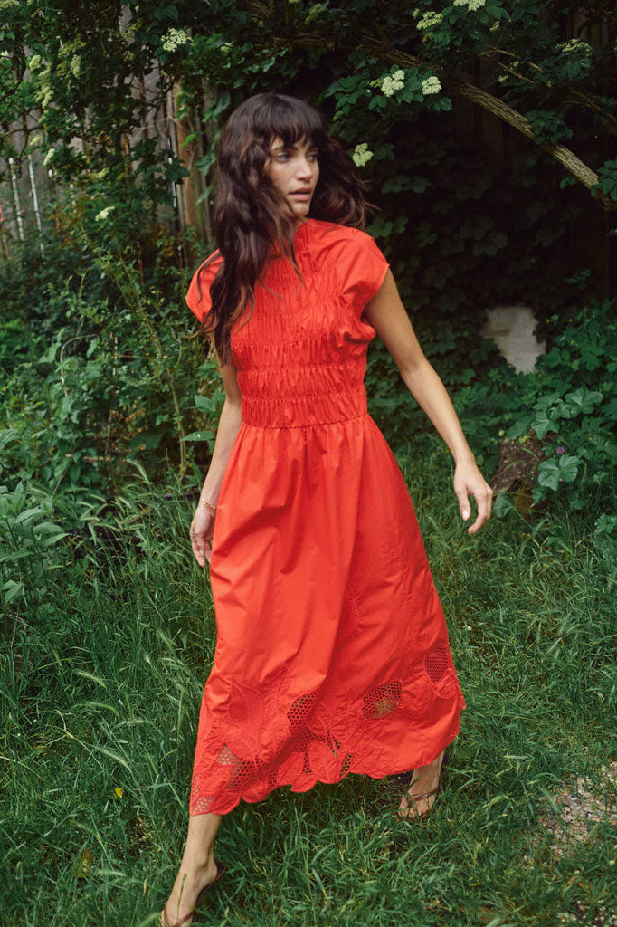 MOS MOSH MMAria Mono Dress - Spicy Orange