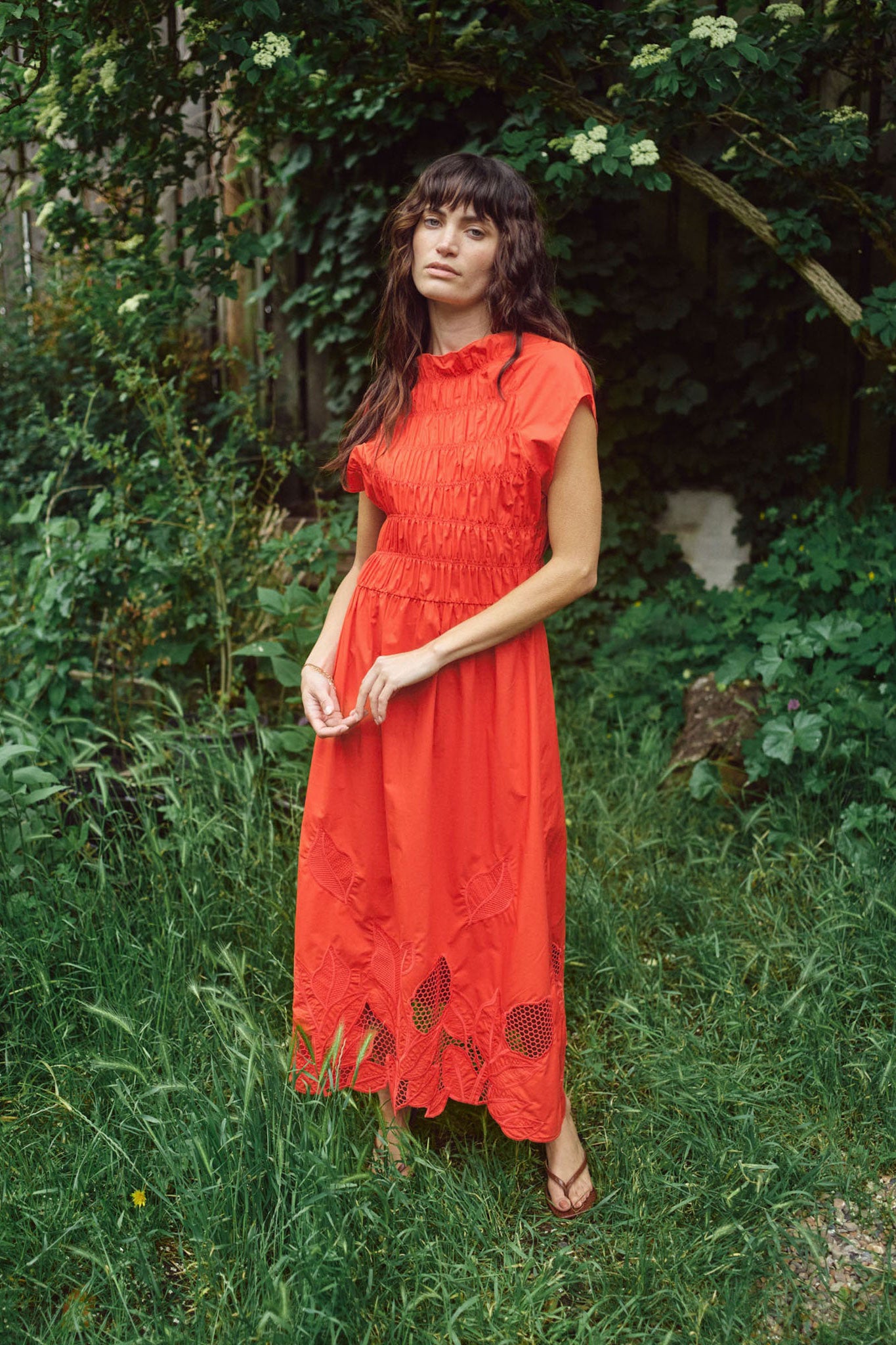 MOS MOSH MMAria Mono Dress - Spicy Orange