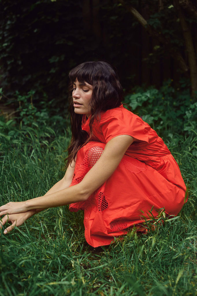 MOS MOSH MMAria Mono Dress - Spicy Orange