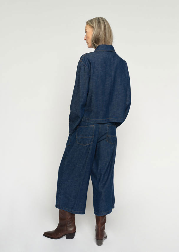 MOS MOSH MMCulotte Arge Jeans - Dark Blue