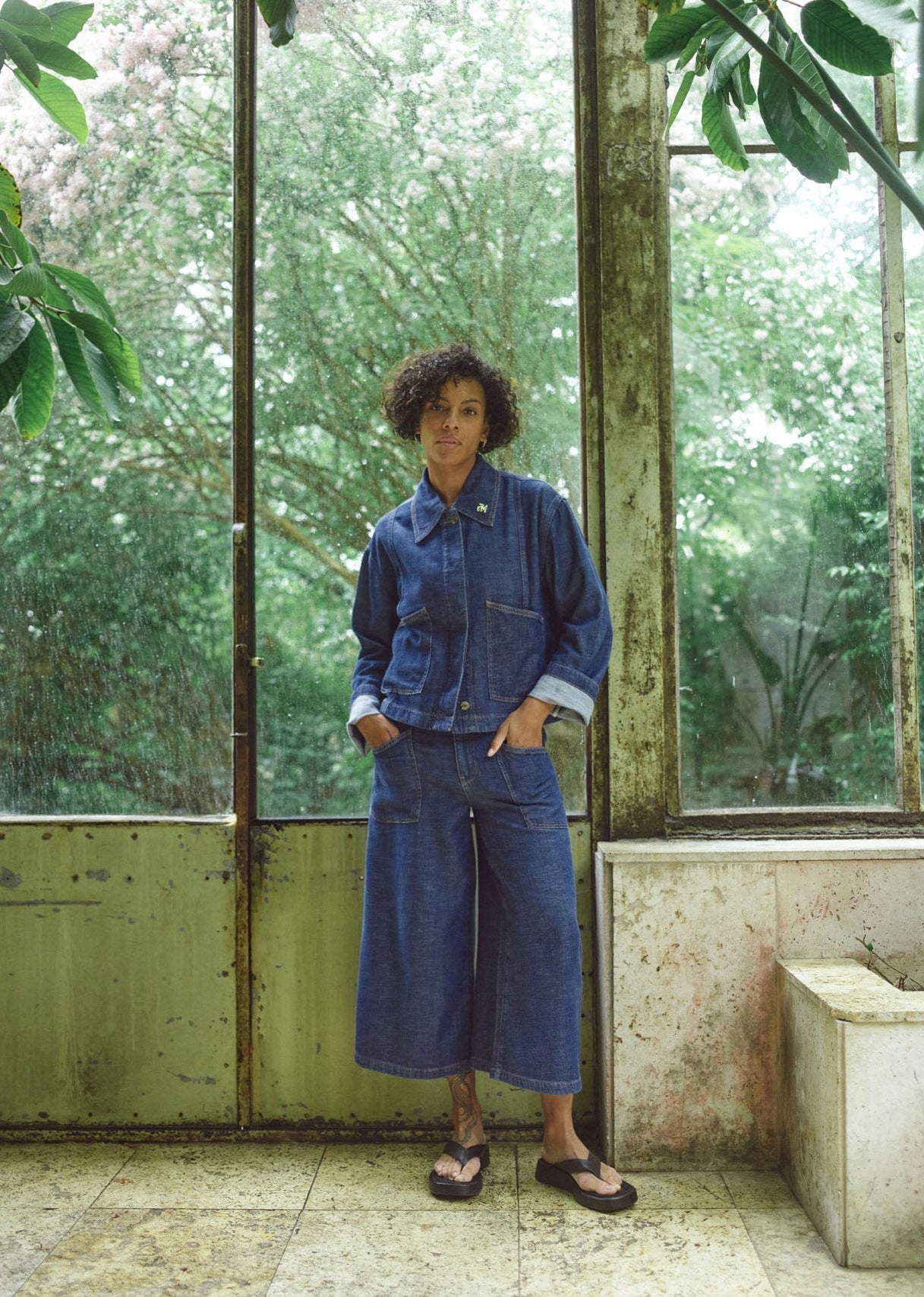 MOS MOSH MMCulotte Arge Jeans - Dark Blue