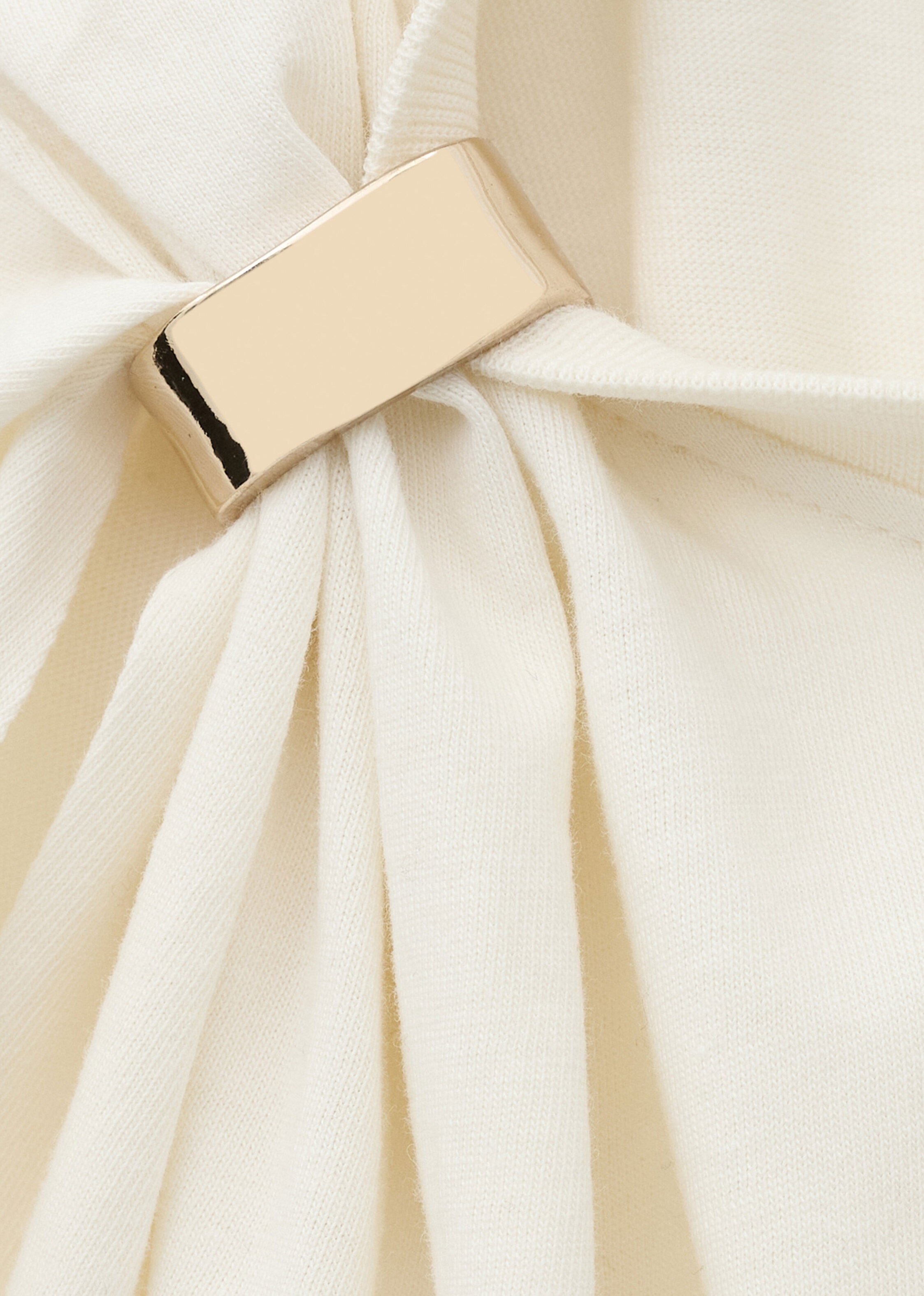 BA&SH Allia Short-Sleeved T-shirt - Ecru