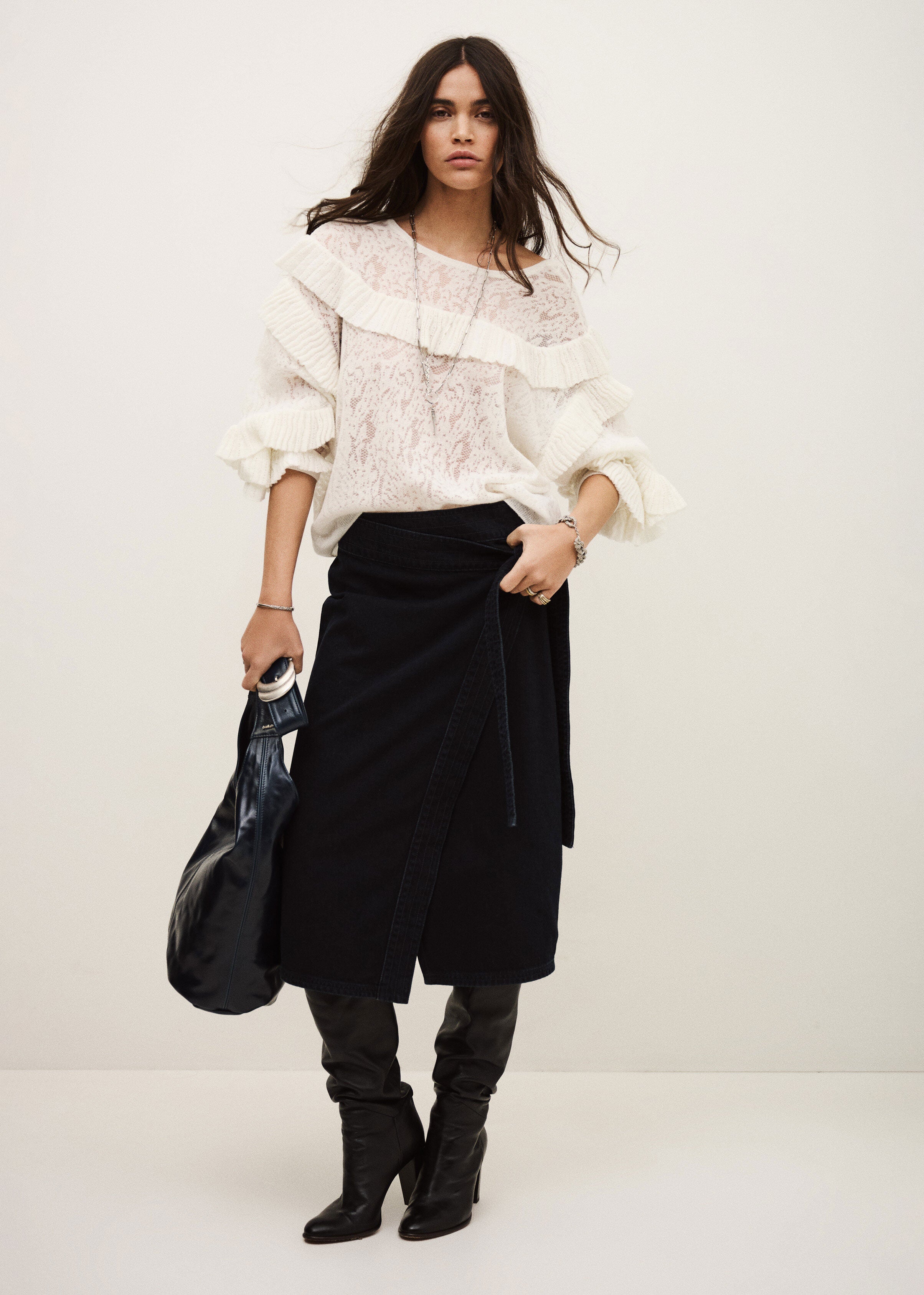 BA&SH Lucas Lace Jumper