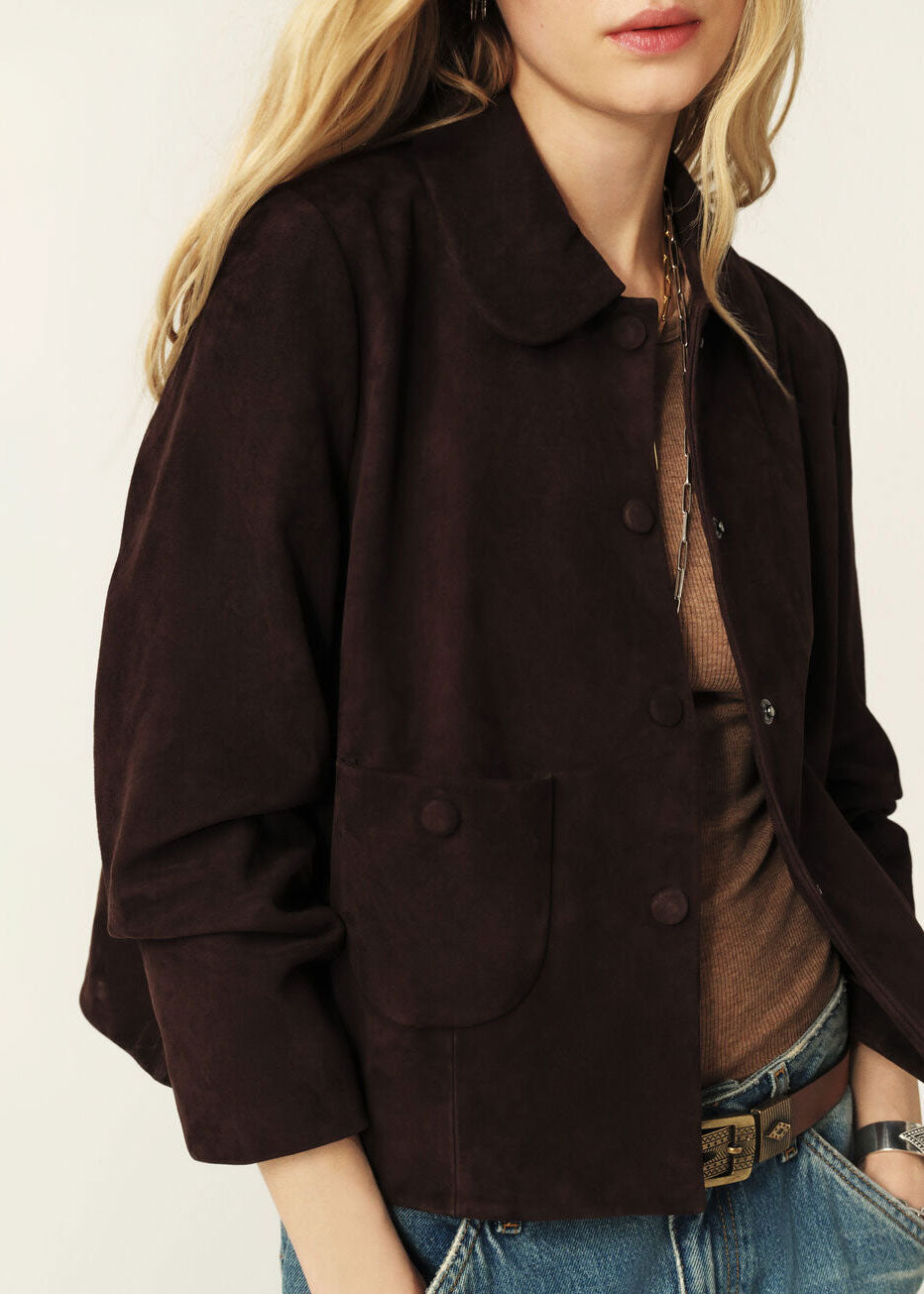 BA&SH Milas Straight-Cut Jacket