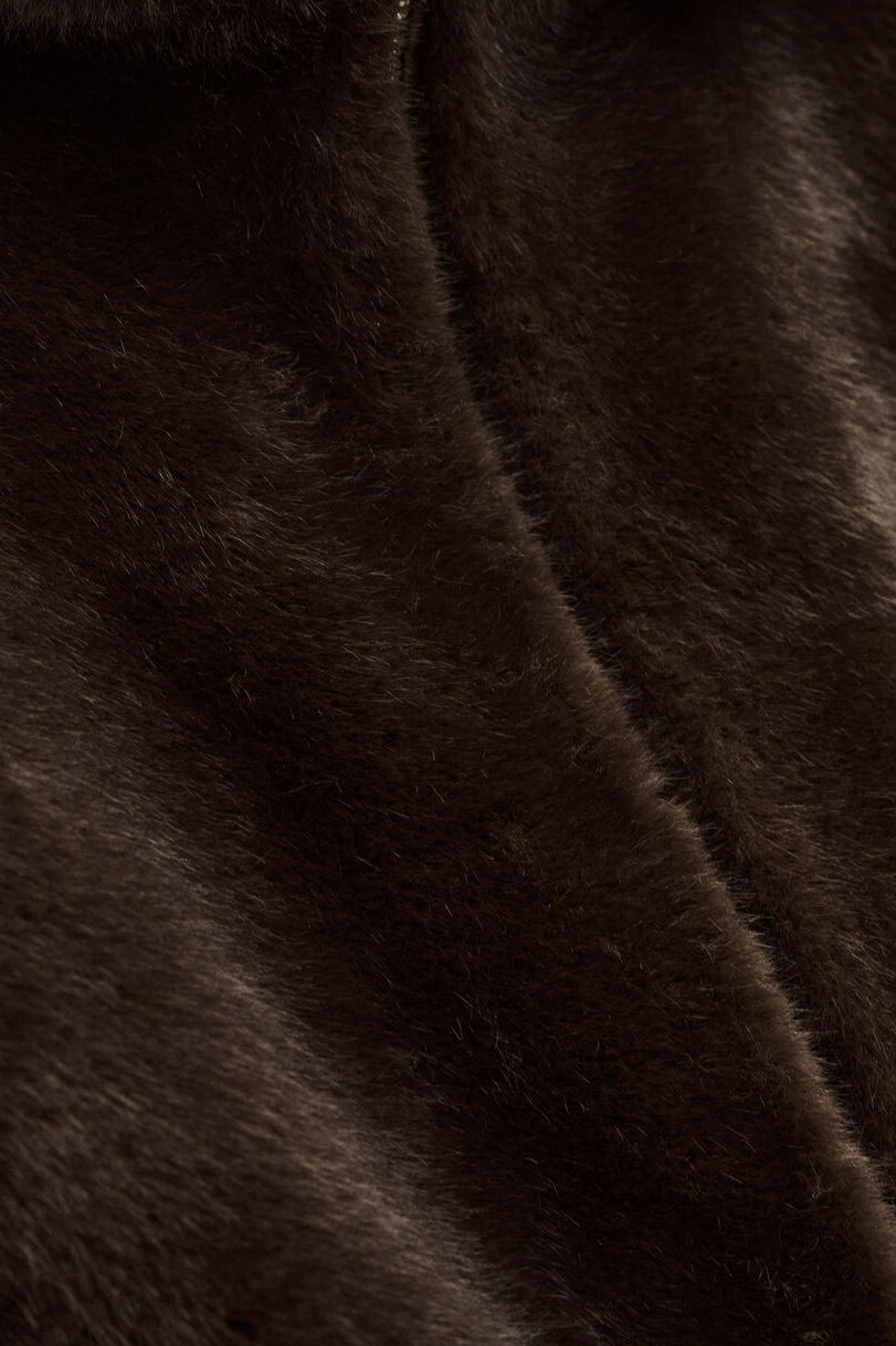 BA&SH Pandy Faux Fur Coat