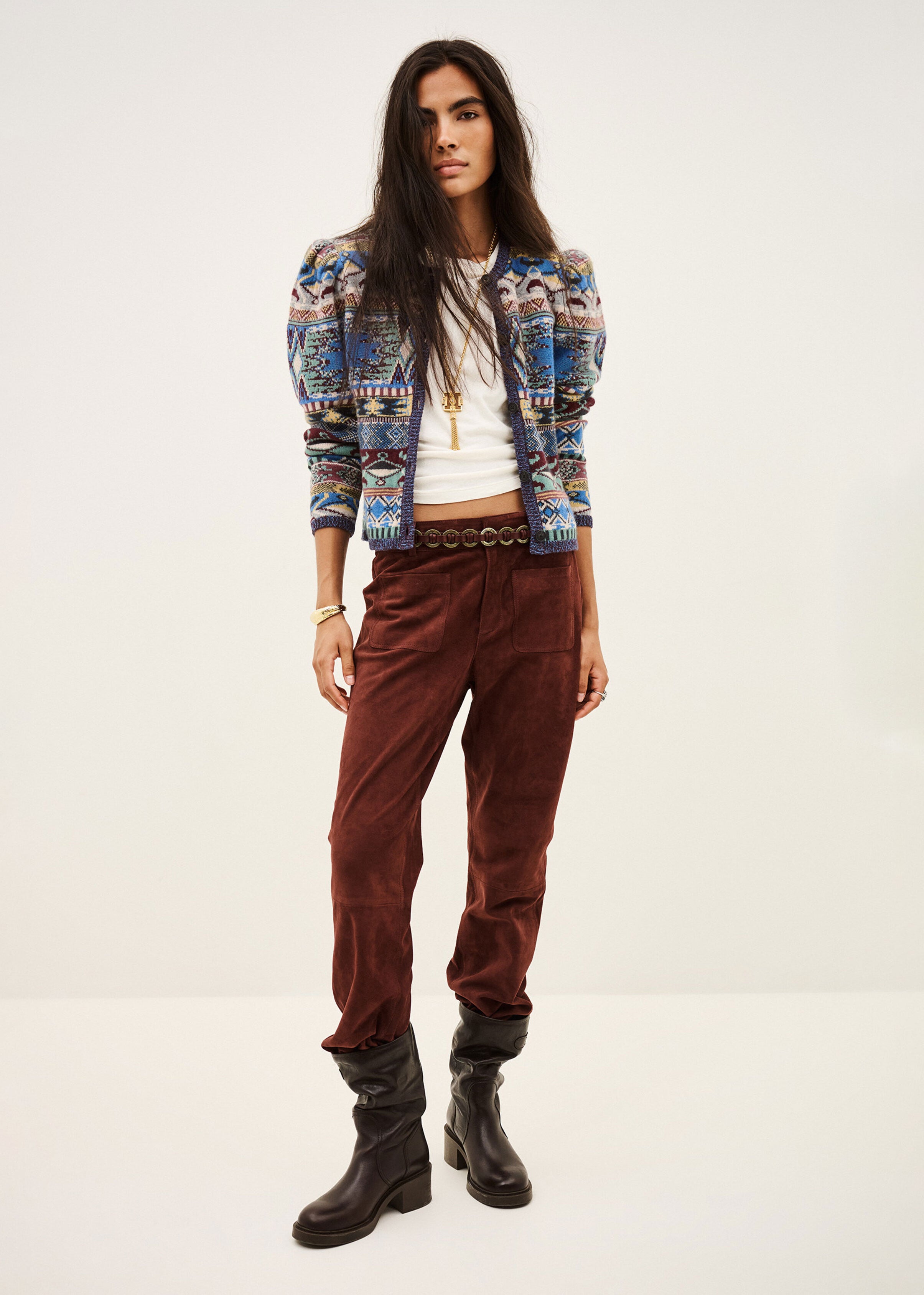 BA&SH Maja Knit Cardigan