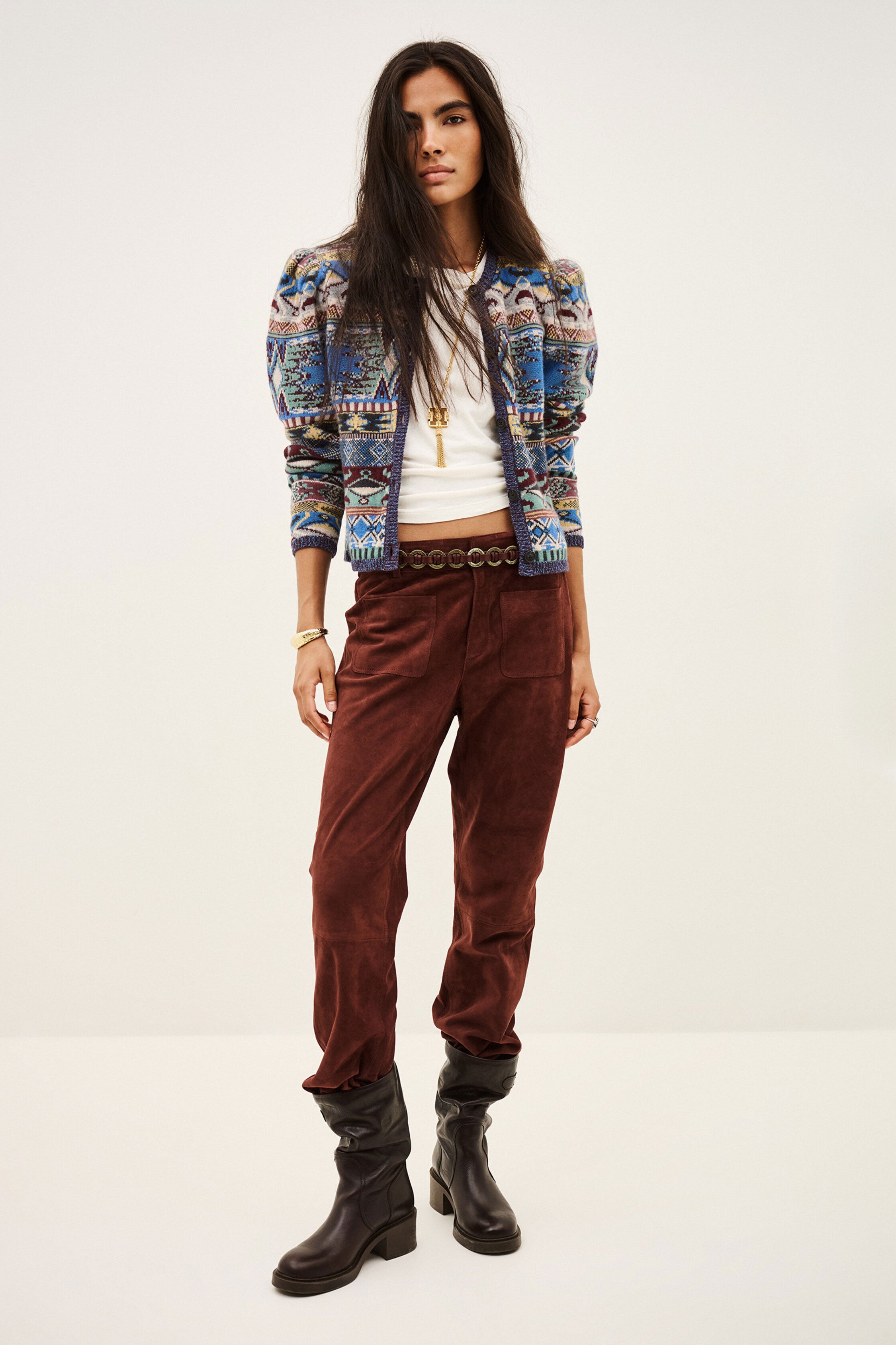 BA&SH Maja Knit Cardigan