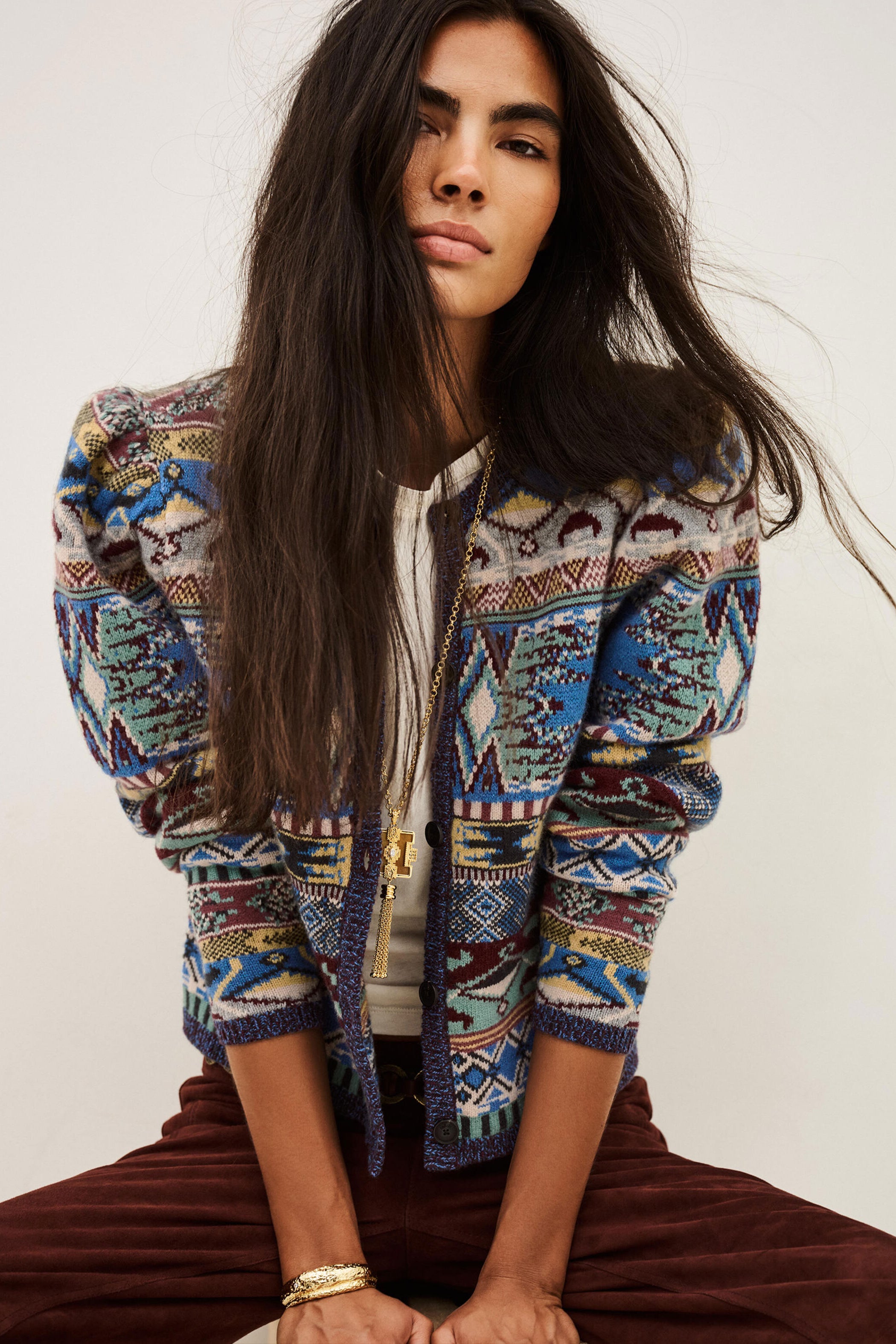 BA&SH Maja Knit Cardigan