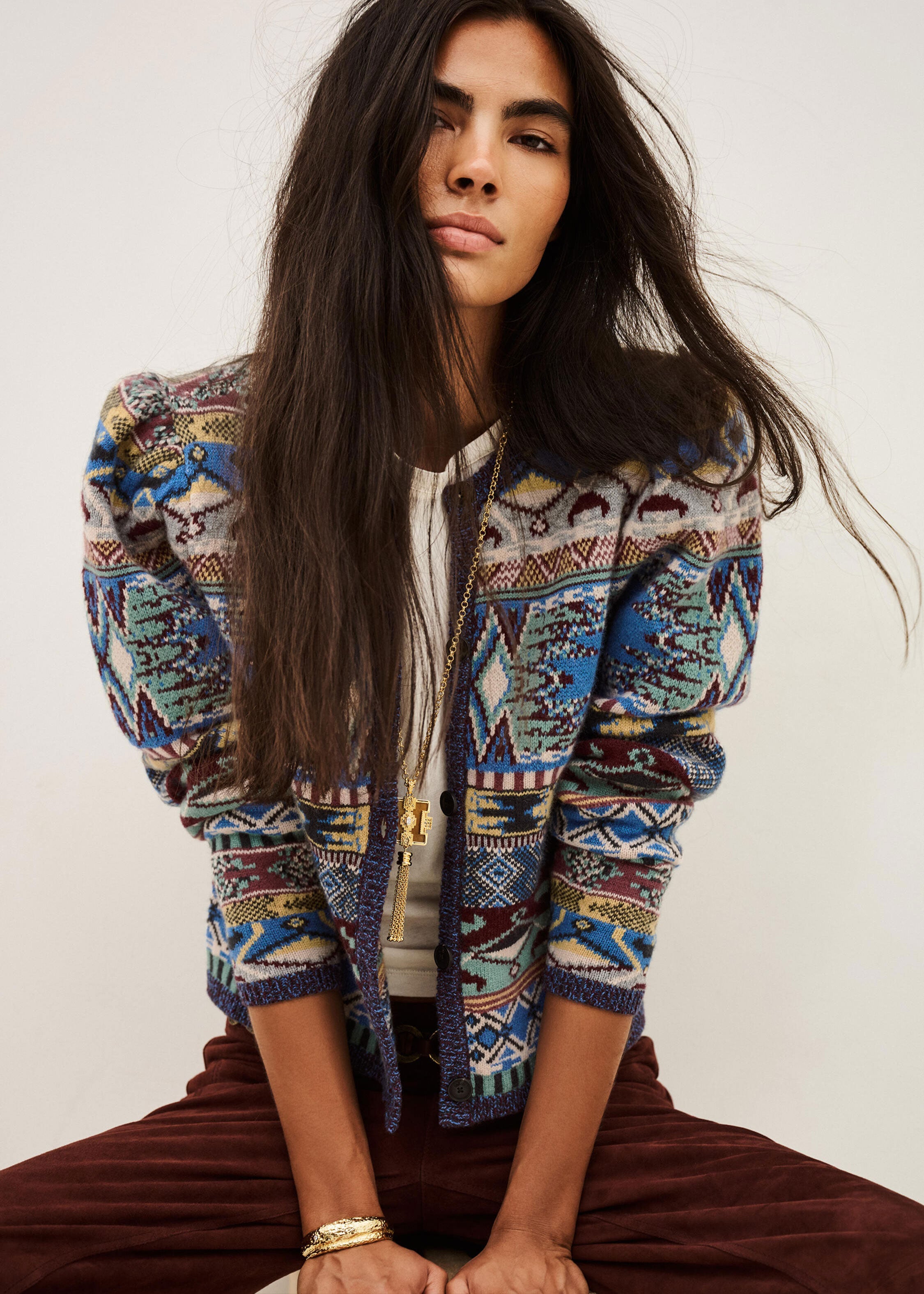 BA&SH Maja Knit Cardigan