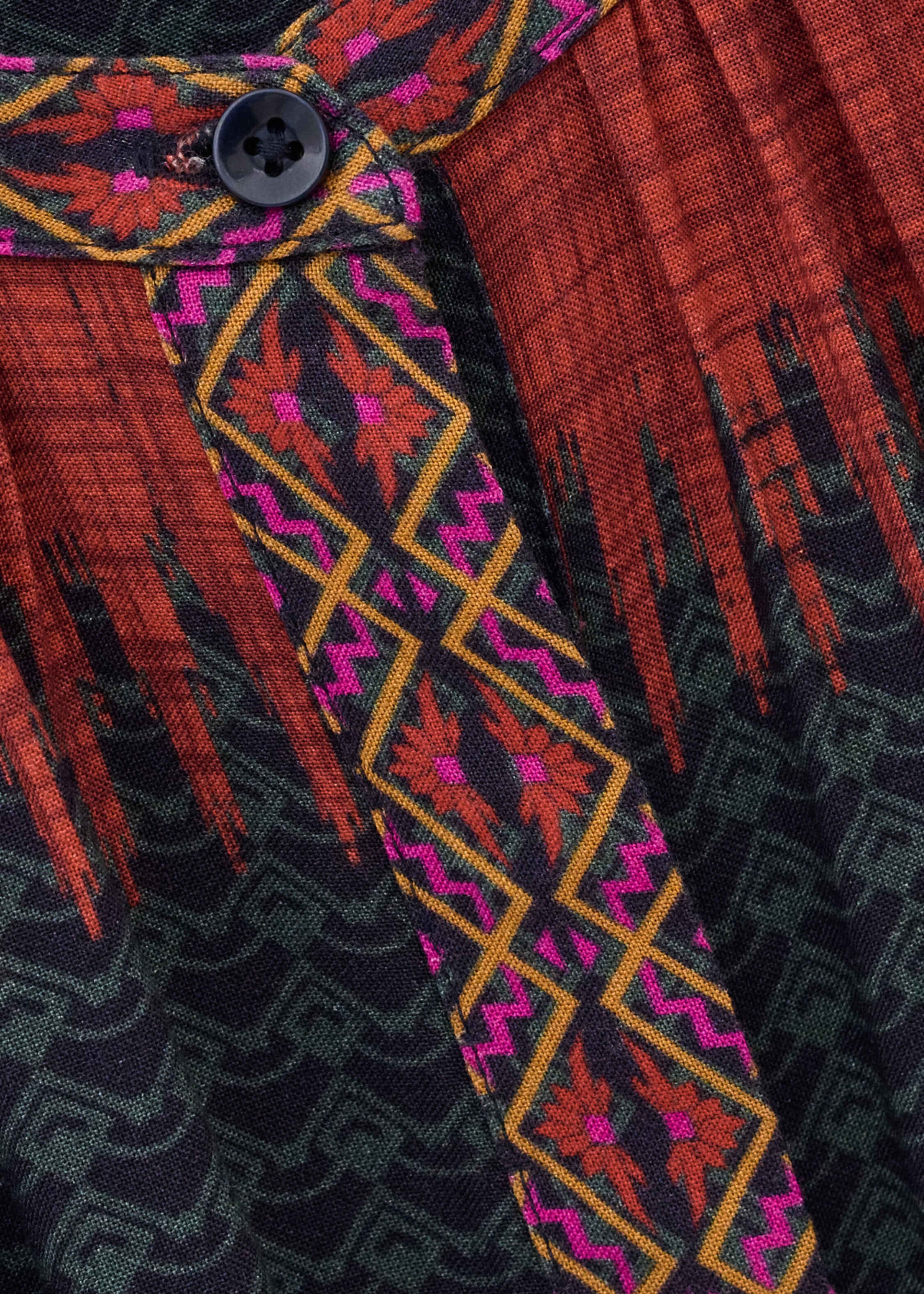 BA&SH Olivio Red Patterned Shirt