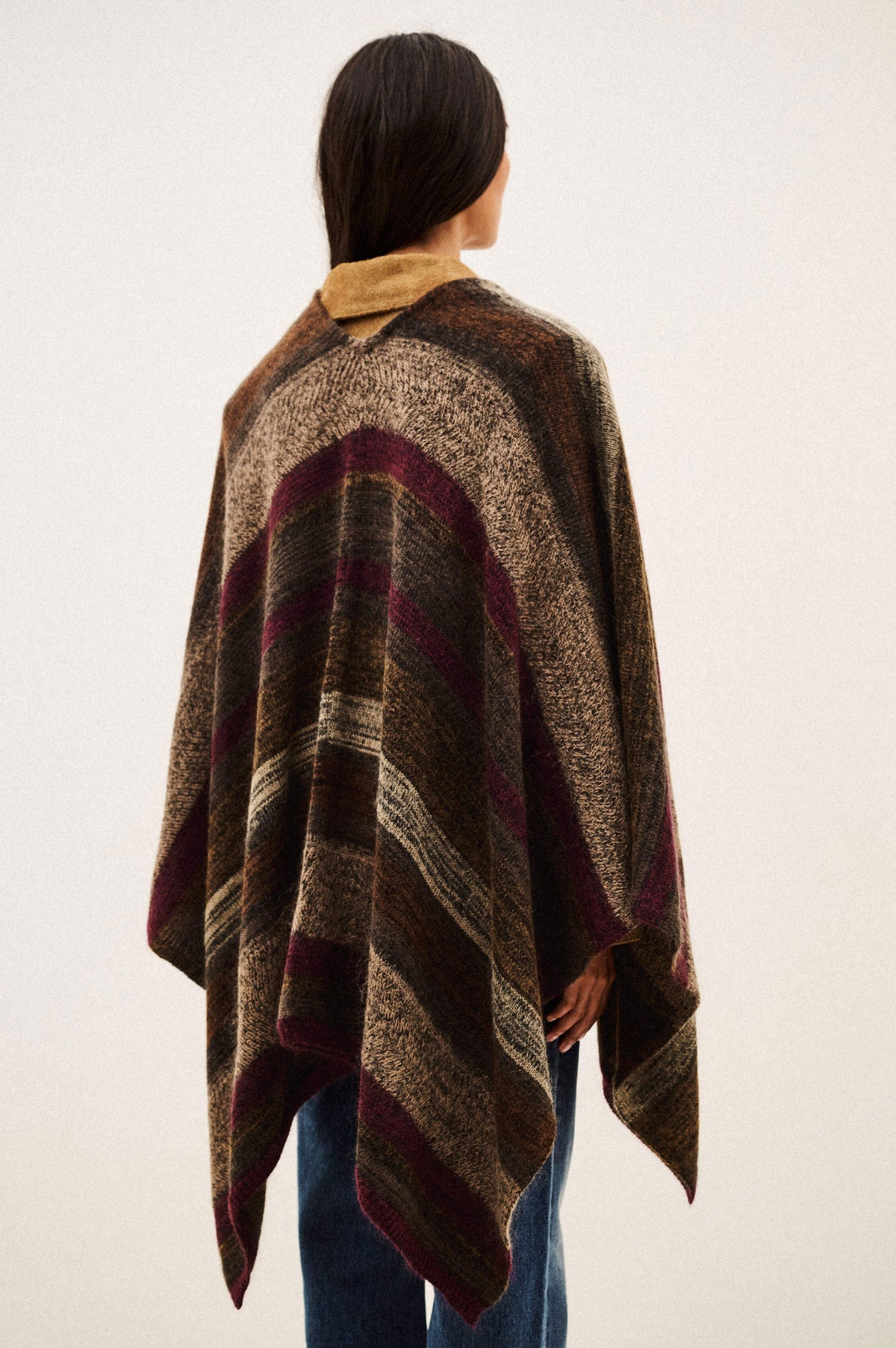 BA&SH Perros Cropped Coat - Cacao