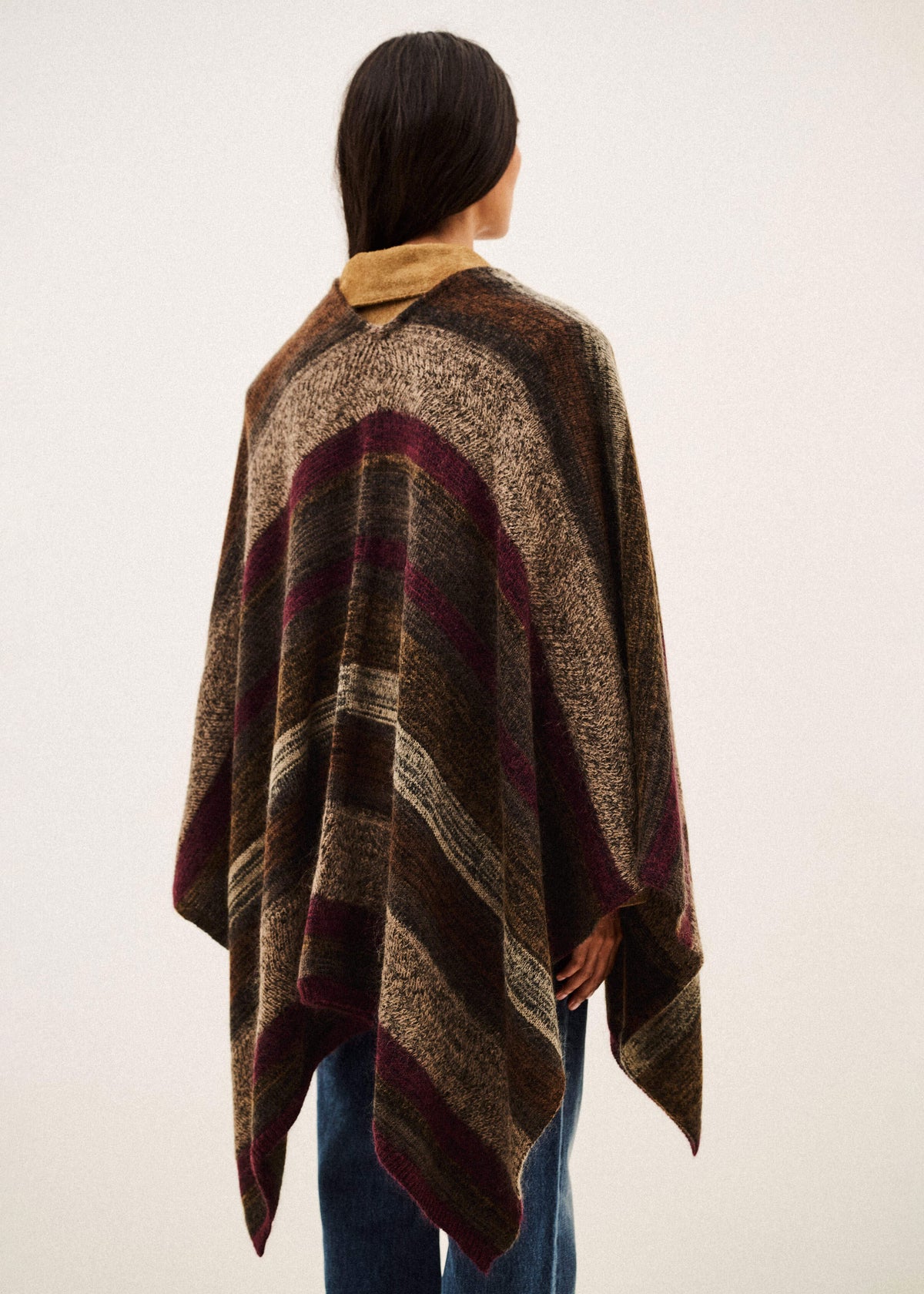 BA&SH Perros Cropped Coat - Cacao