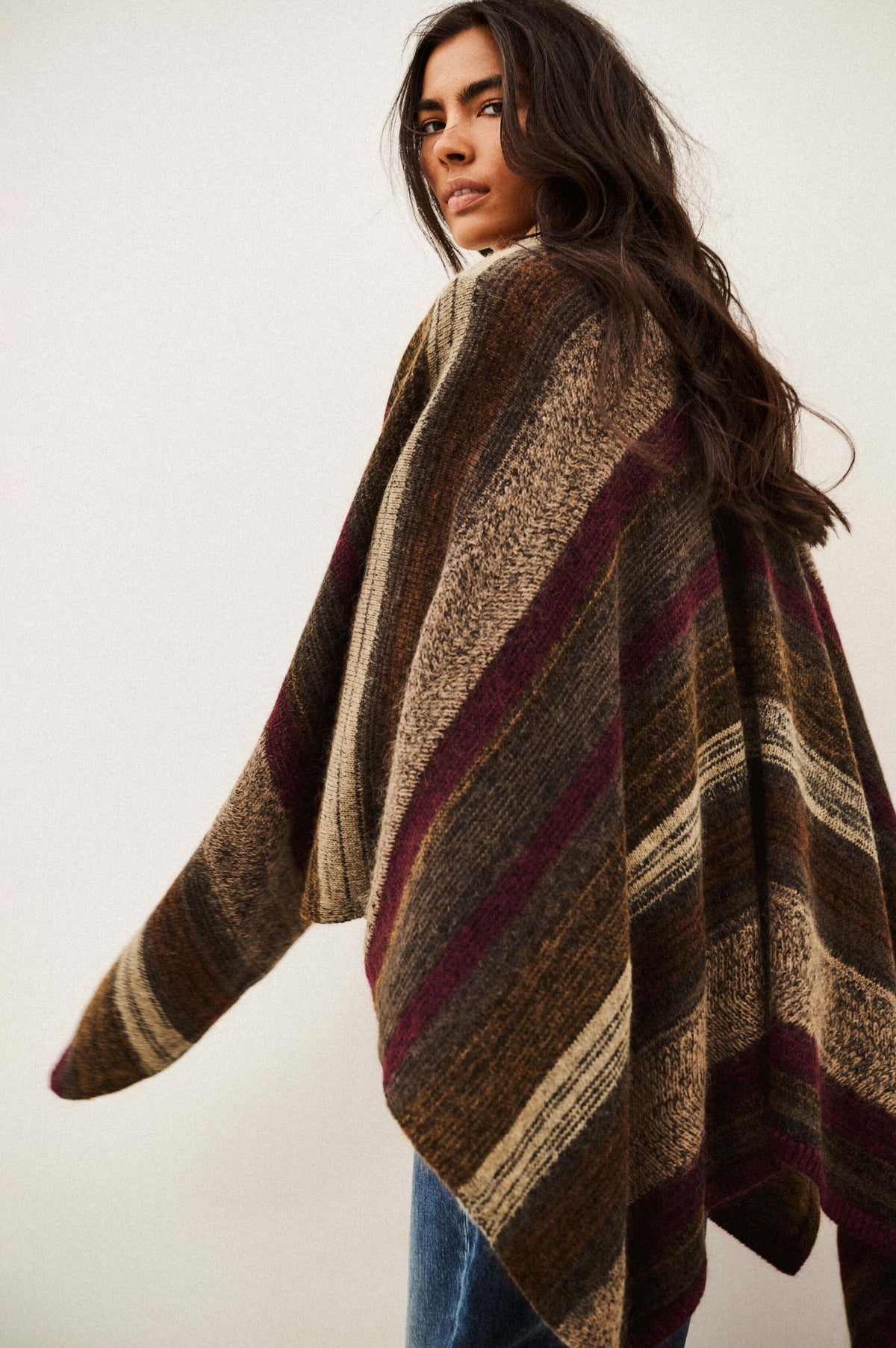 BA&SH Perros Cropped Coat - Cacao
