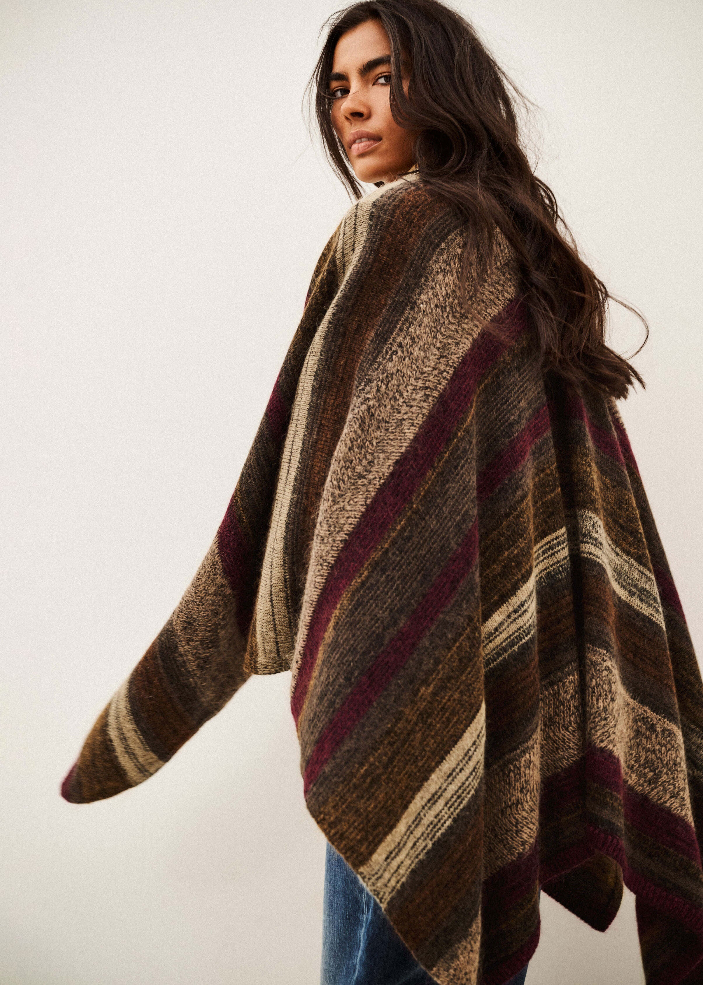 BA&SH Perros Cropped Coat - Cacao