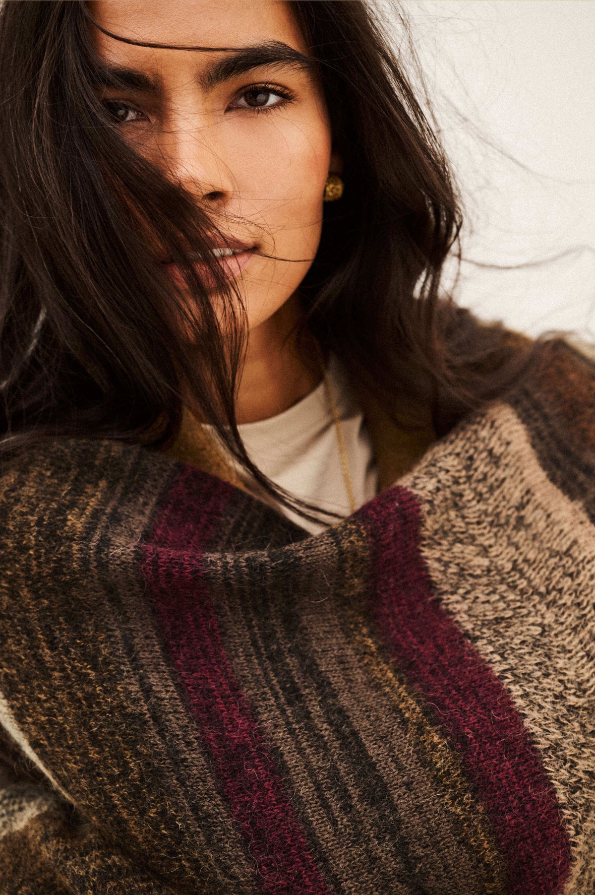 BA&SH Perros Cropped Coat - Cacao