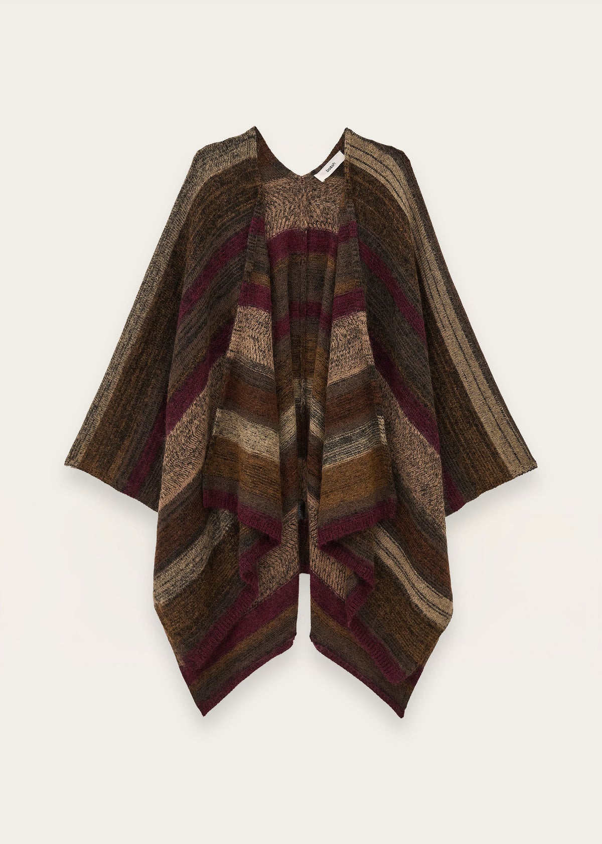 BA&SH Perros Cropped Coat - Cacao