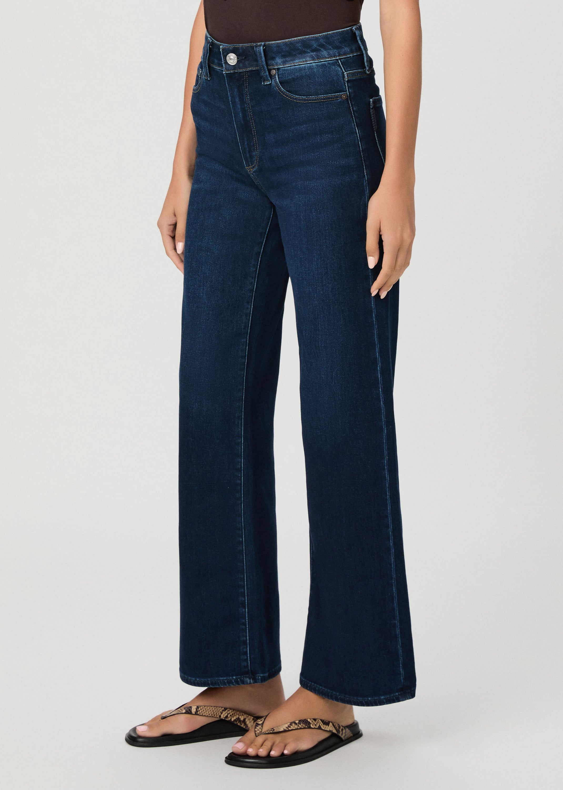 Paige Anessa 31" Wide Leg Jean - Amagansett